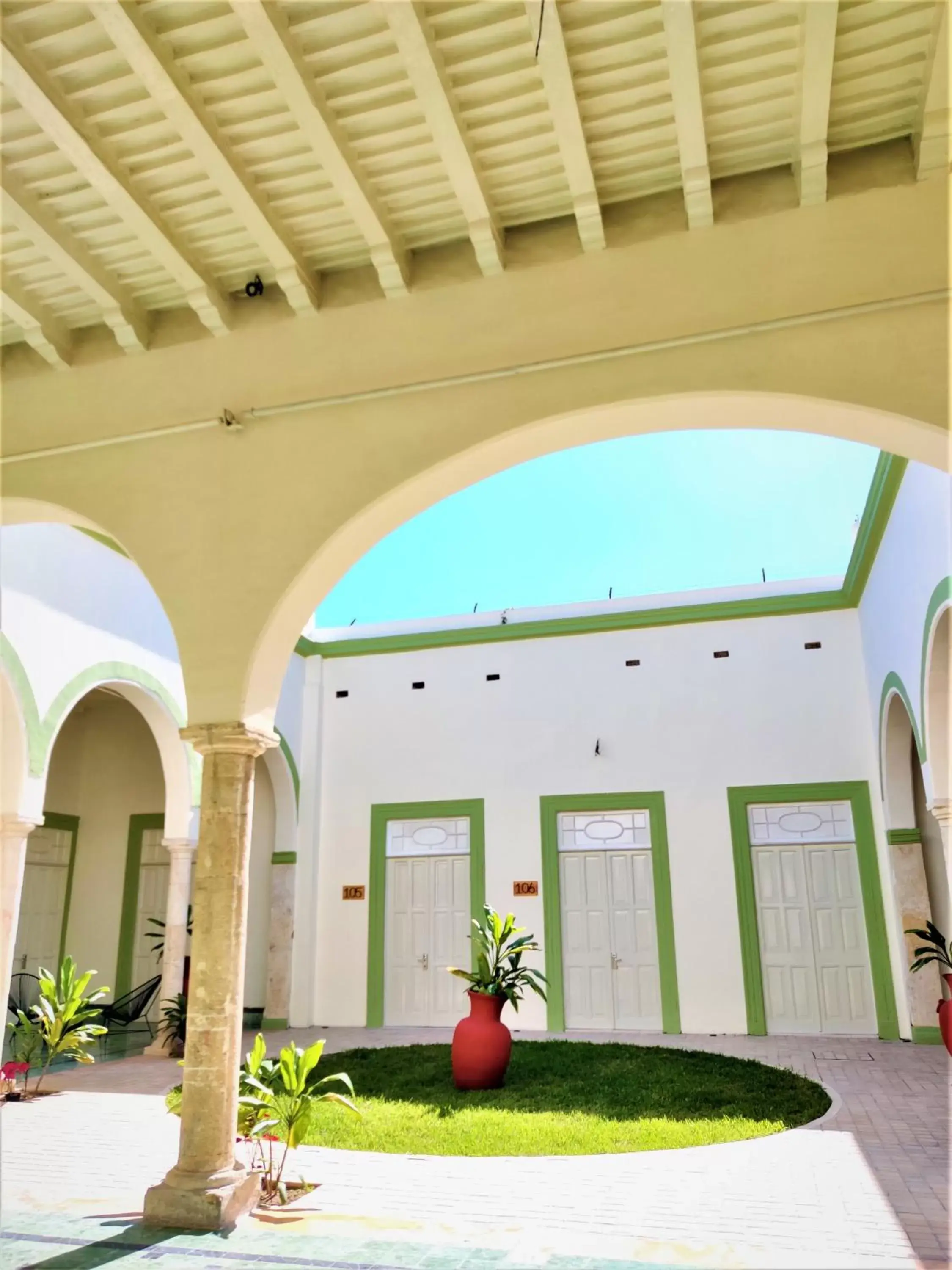 Patio in Hotel Boutique La Casona by Kavia