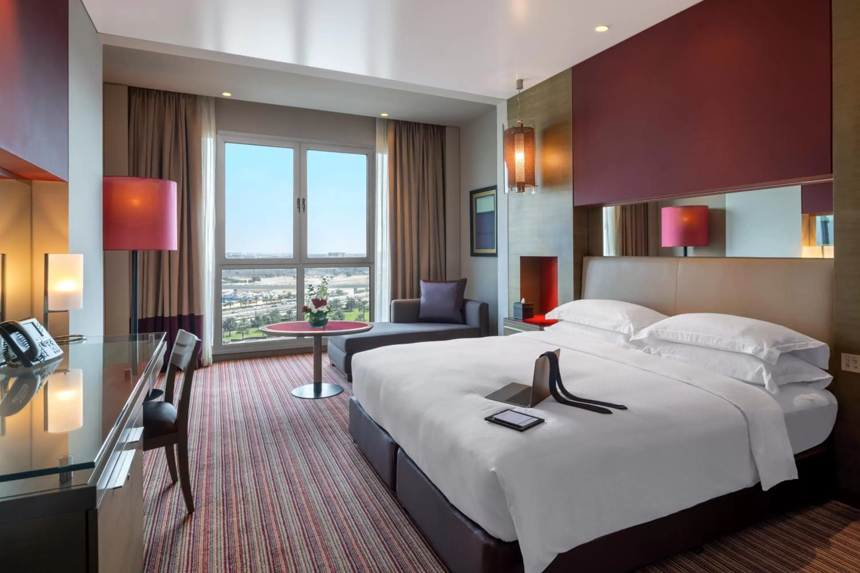 Bed in Park Rotana Abu Dhabi Bed in Park Rotana Abu Dhabi