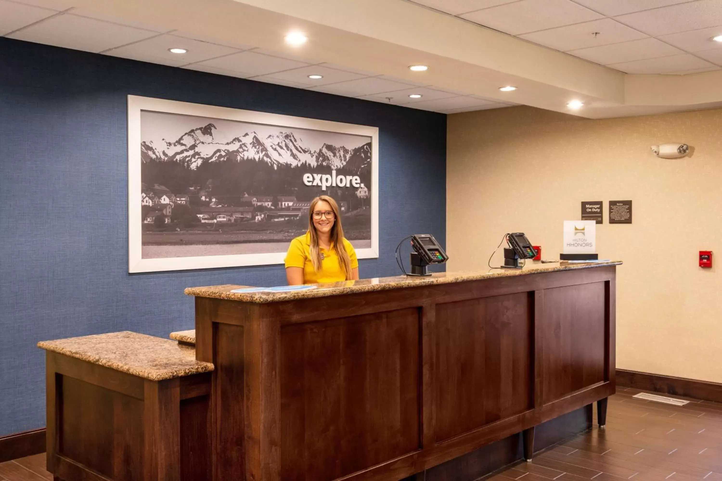 Lobby or reception, Lobby/Reception in Hampton Inn Laramie