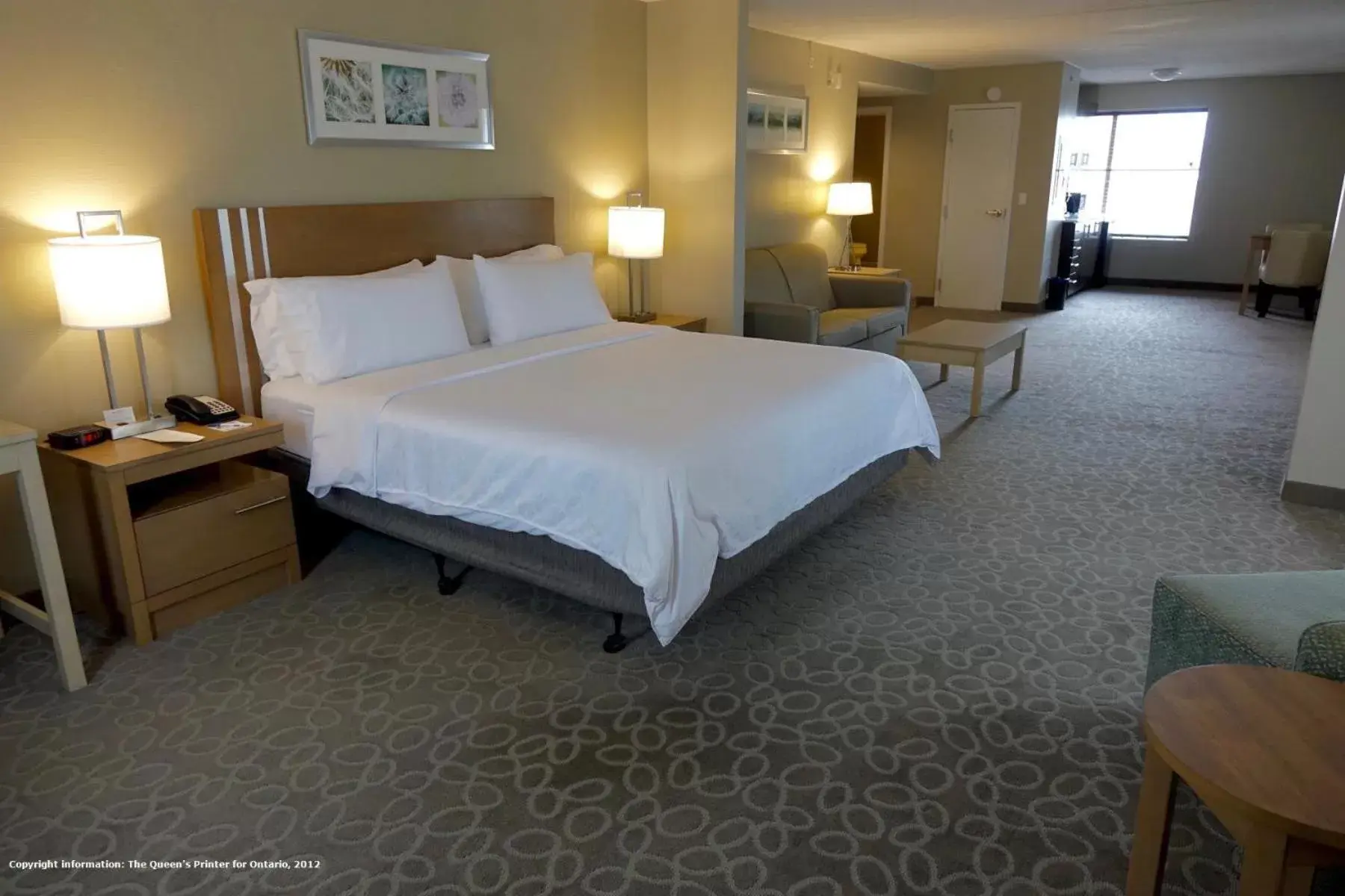 Photo of the whole room, Bed in Holiday Inn Express & Suites Oshawa Downtown - Toronto Area, an IHG Hotel