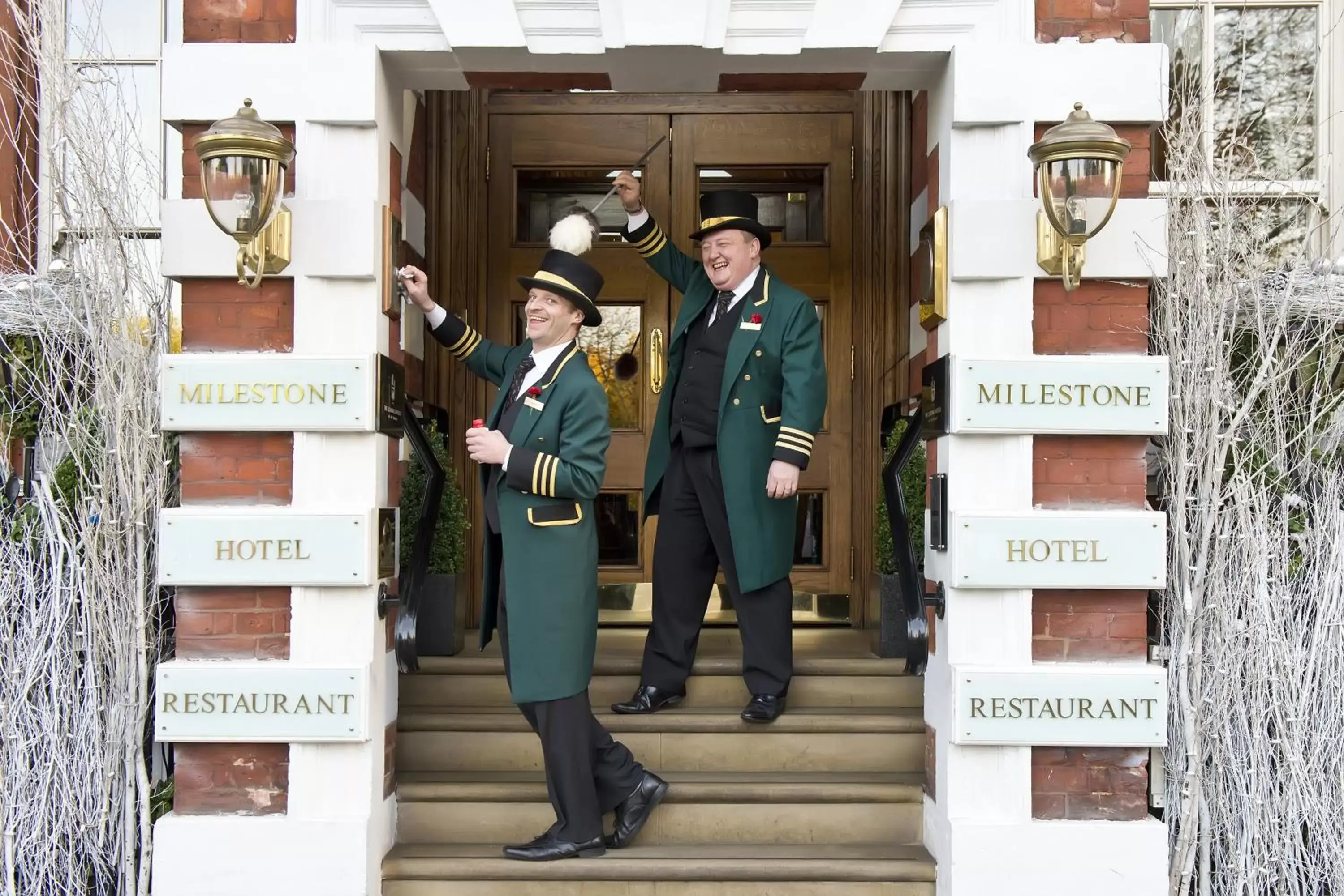 Staff in Milestone Hotel Kensington