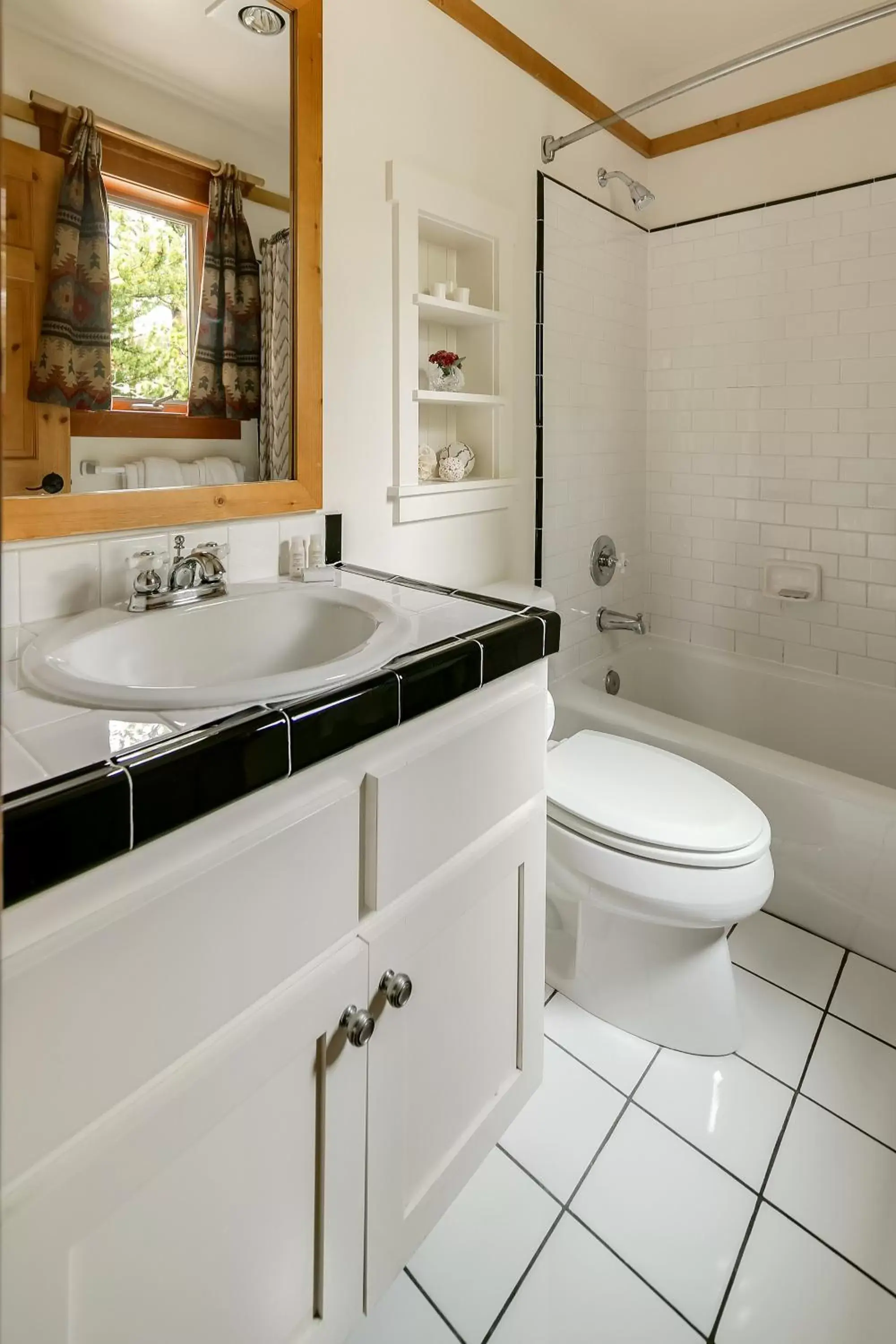 Bathroom in Tamarack Lodge