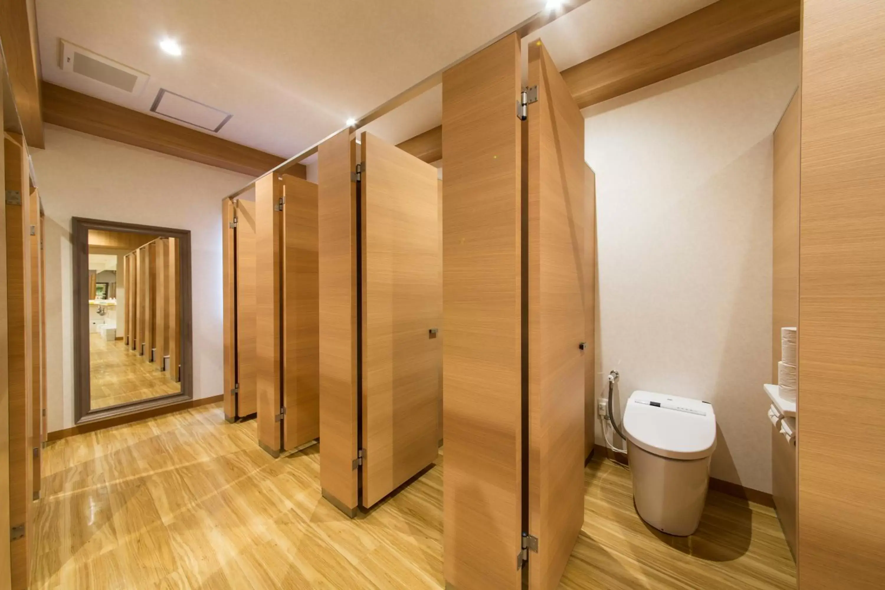Toilet, Bathroom in Shinjuku Kuyakusho-mae Capsule Hotel