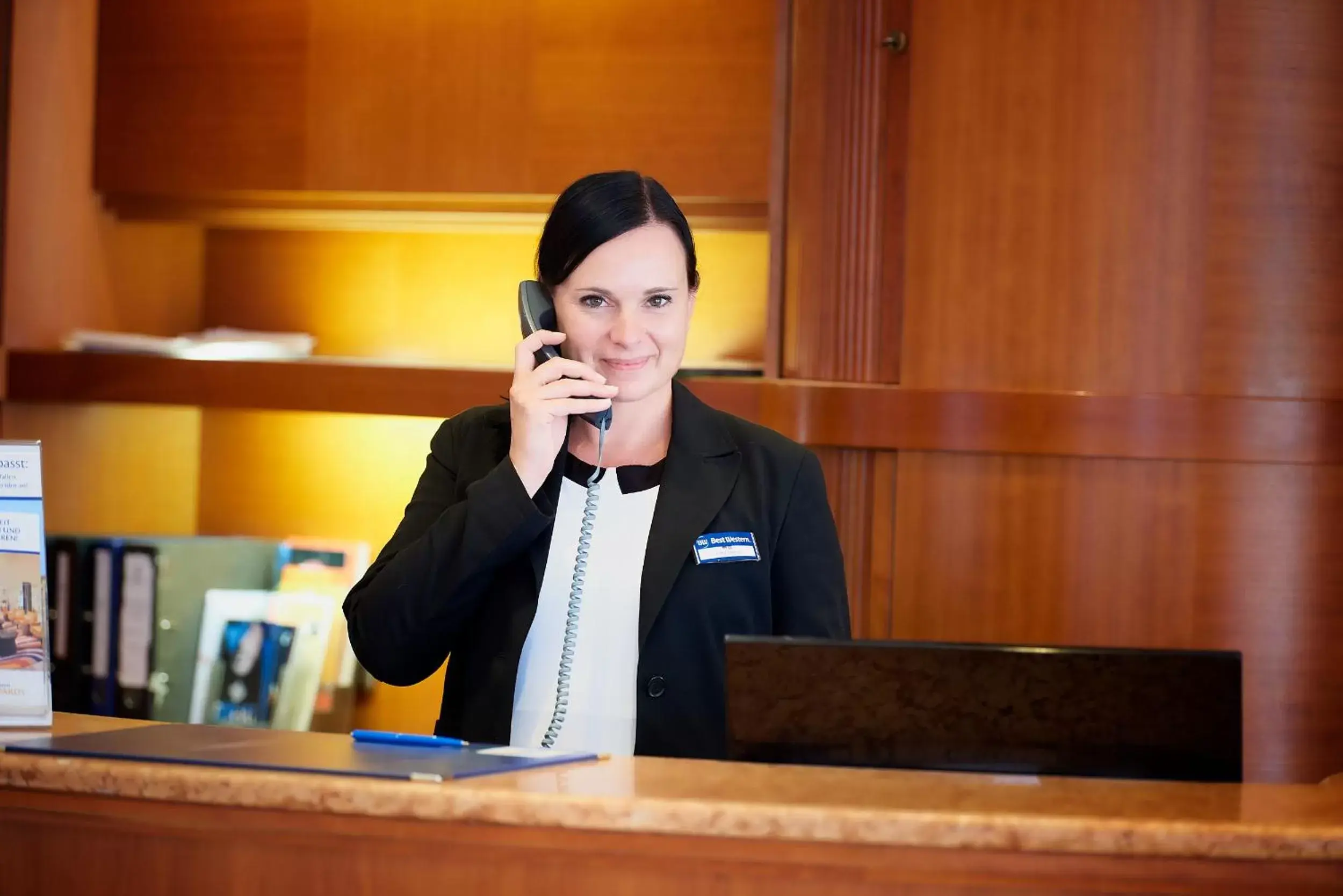 Lobby or reception, Staff in Best Western Hotel Leipzig City Centre