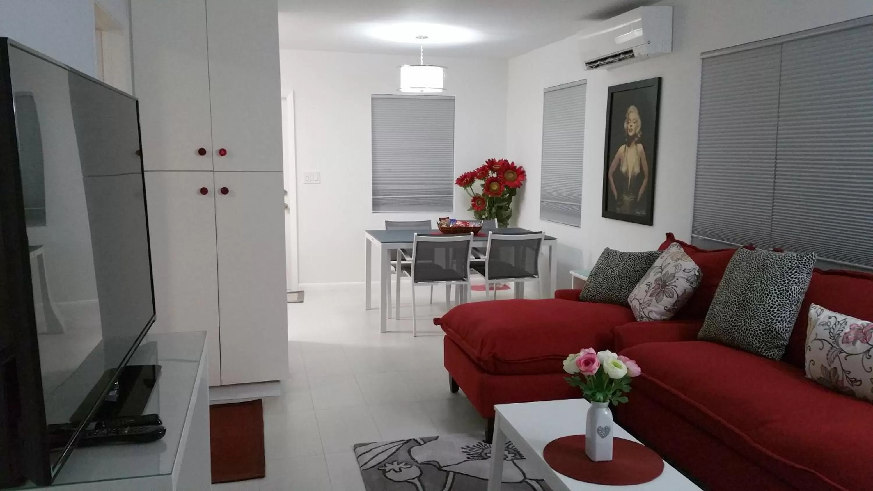 Living room in Downtown Hollywood Boutique Hotel