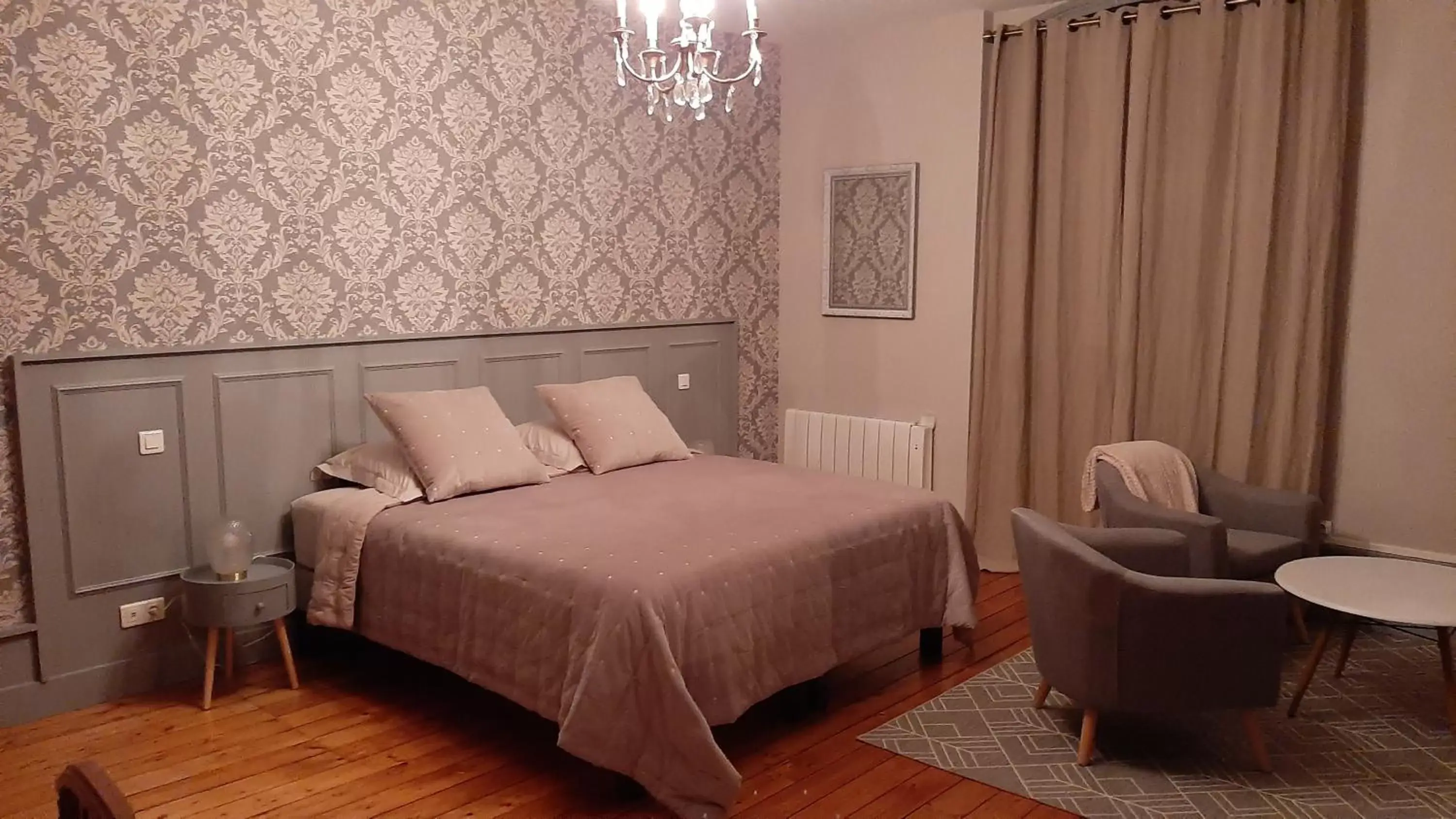 Bed in La Levriere d'Arc les Gray Chambre D'hotes