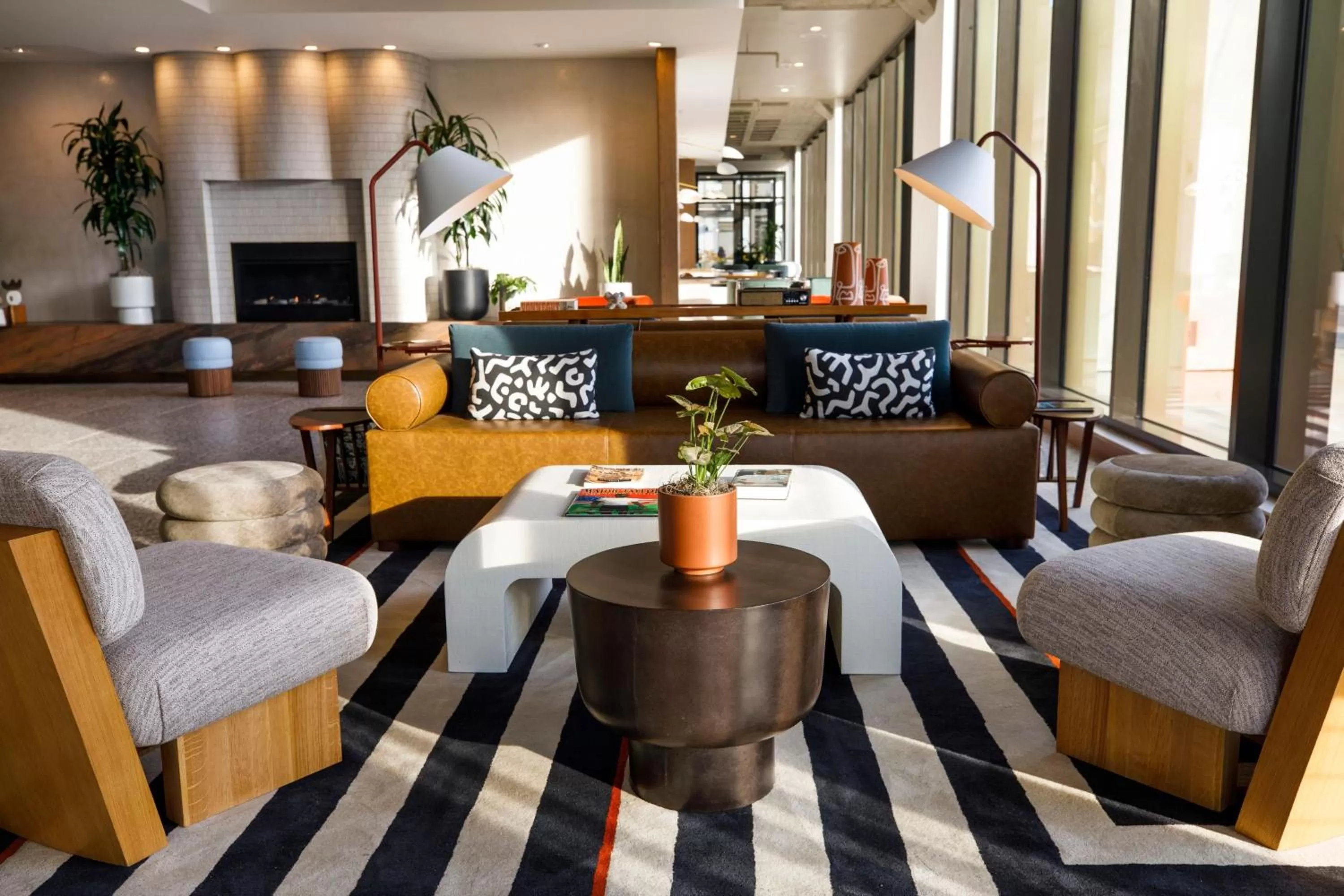 Lobby or reception in Hotel Indy, Indianapolis, a Tribute Portfolio Hotel