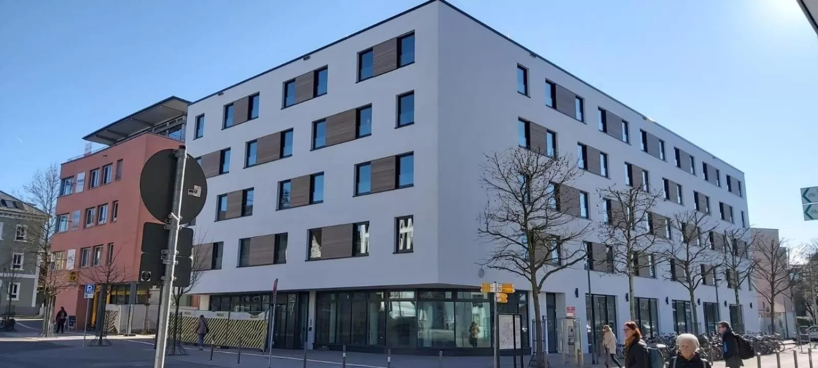 Facade/entrance in GINN City and Lounge Ravensburg