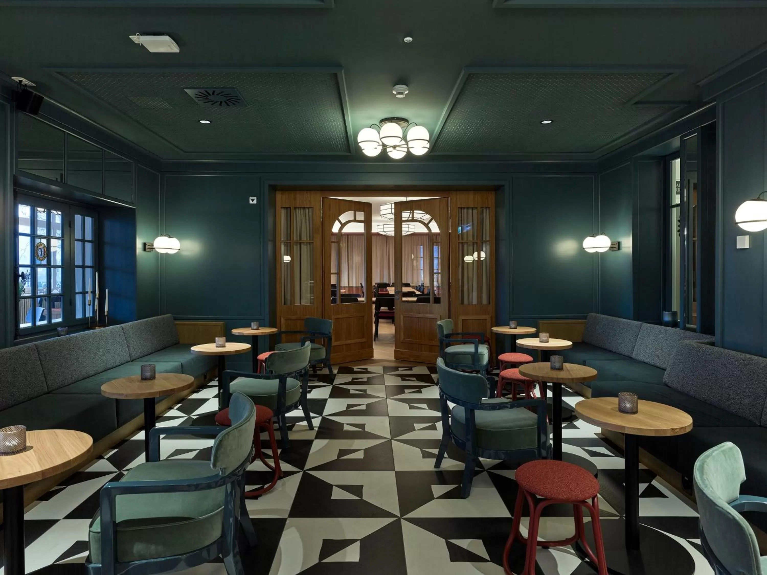 Lounge or bar in Boutique Hotel Waldhaus beider Basel