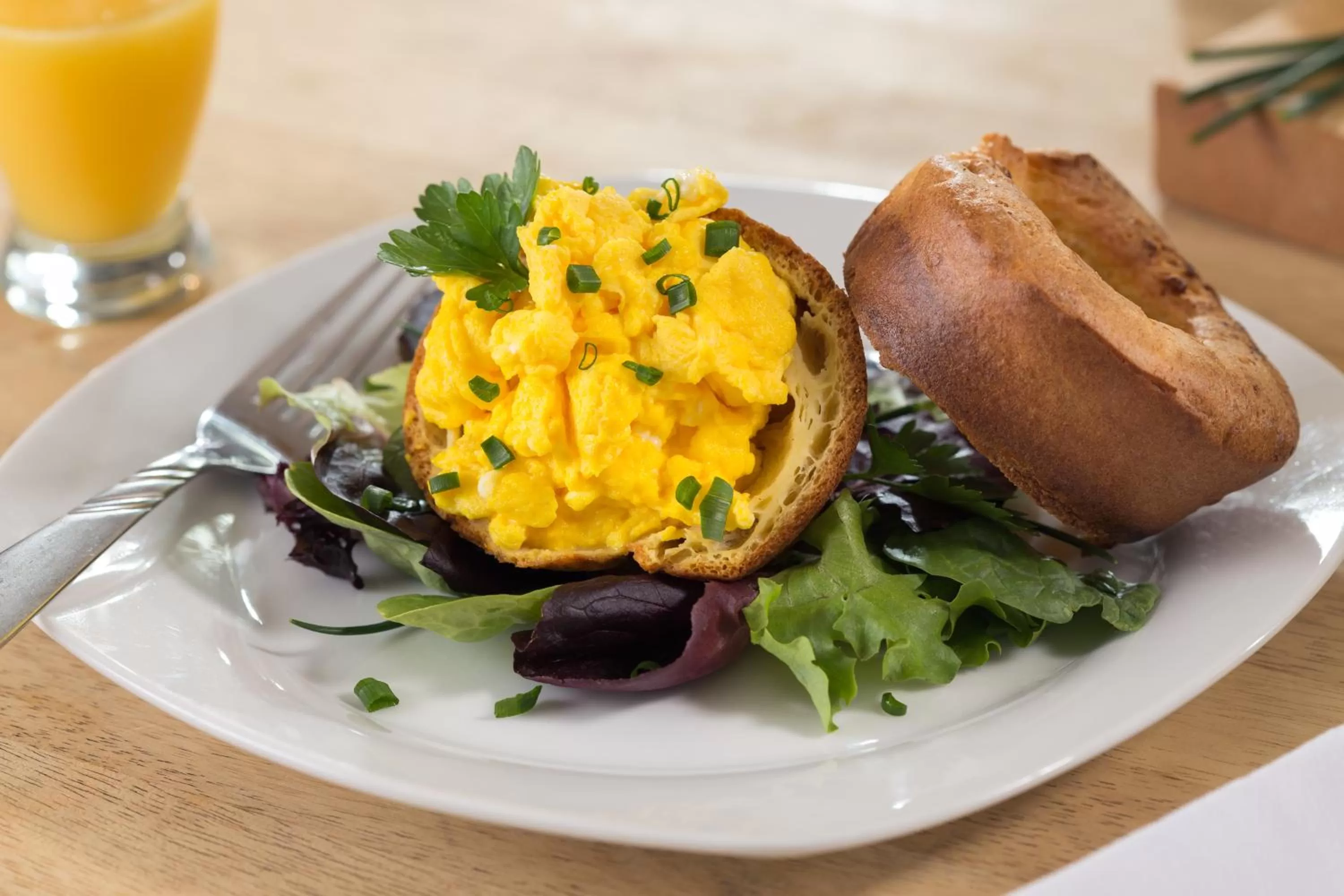 American breakfast in Pheasant Field Bed and Breakfast