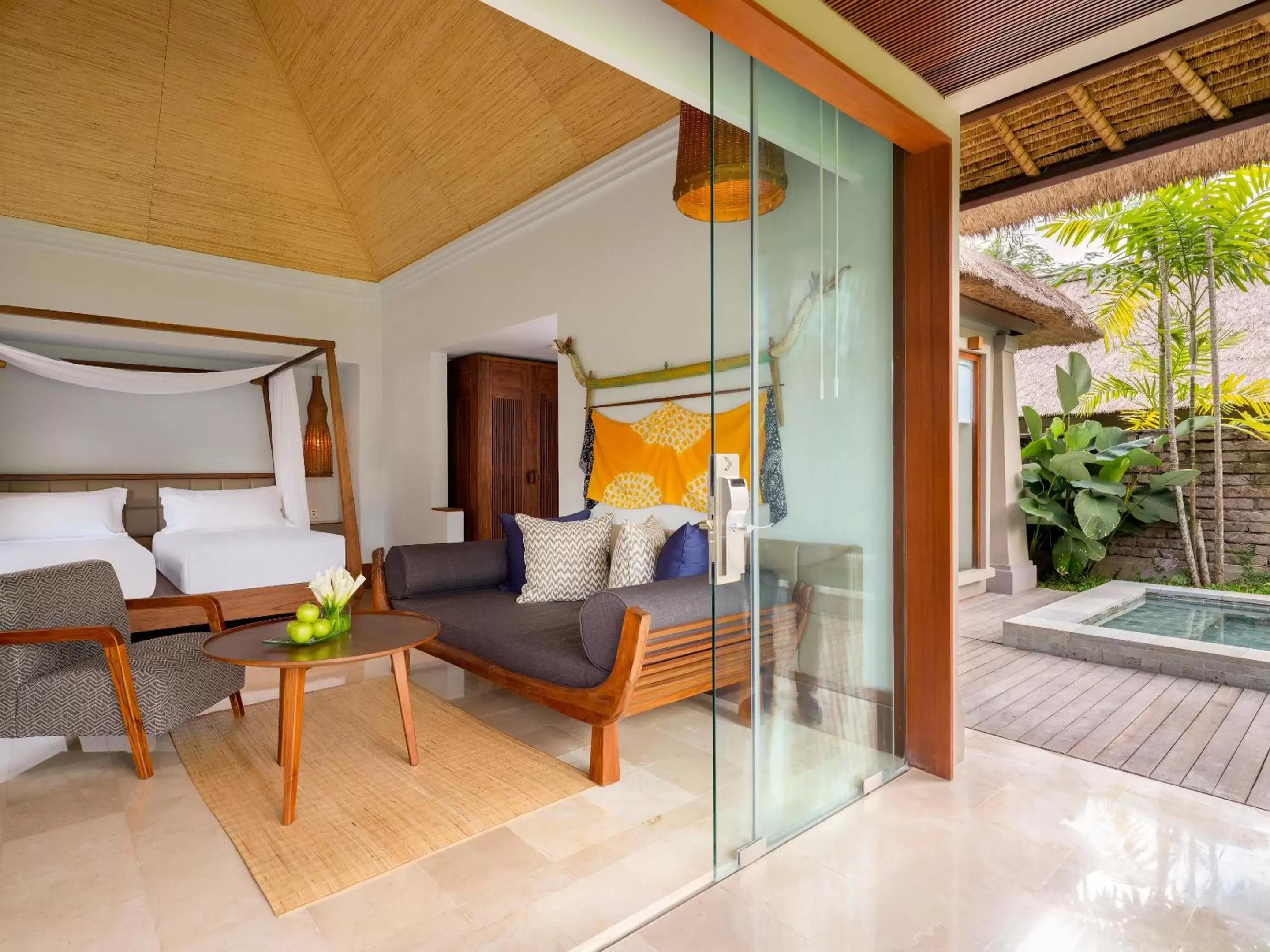 Bedroom in Maya Ubud Resort & Spa