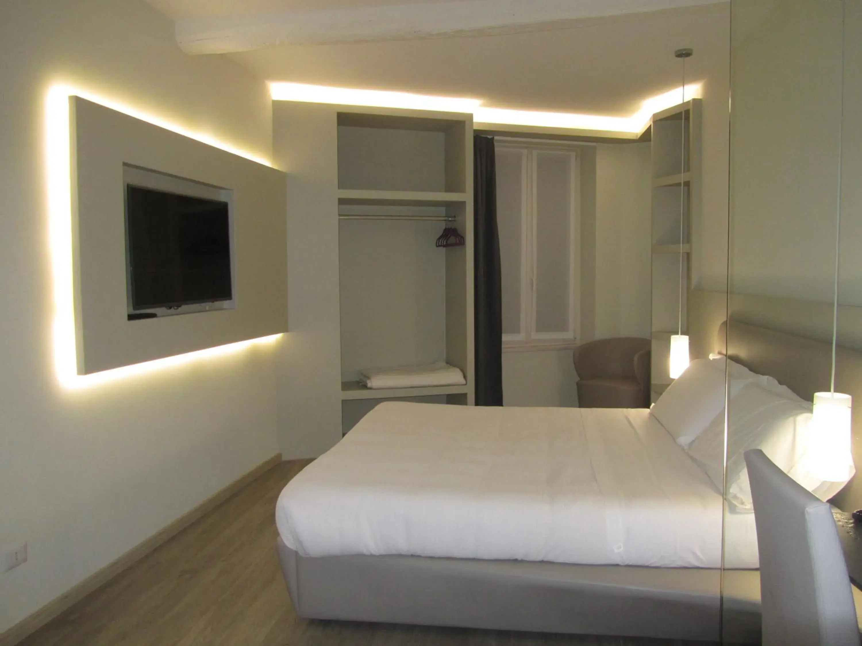 Photo of the whole room, Bed in Hotel Borgovico