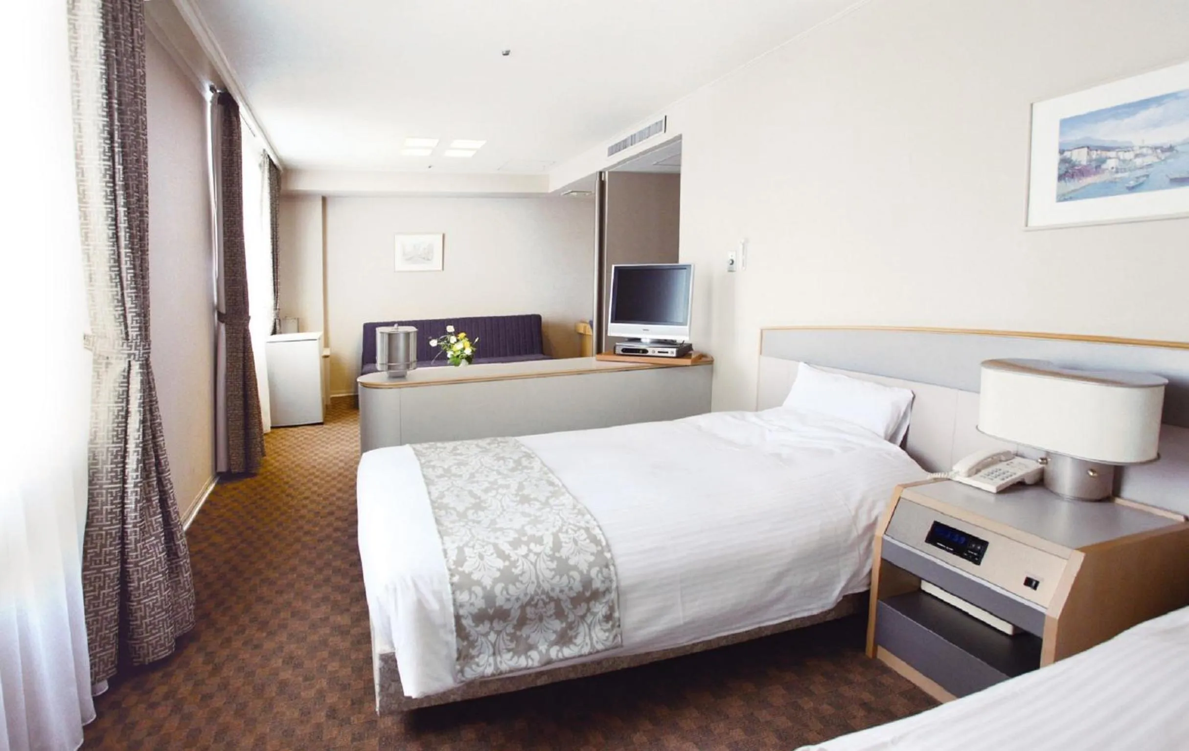 Day, Bed in Hotel Awina Osaka