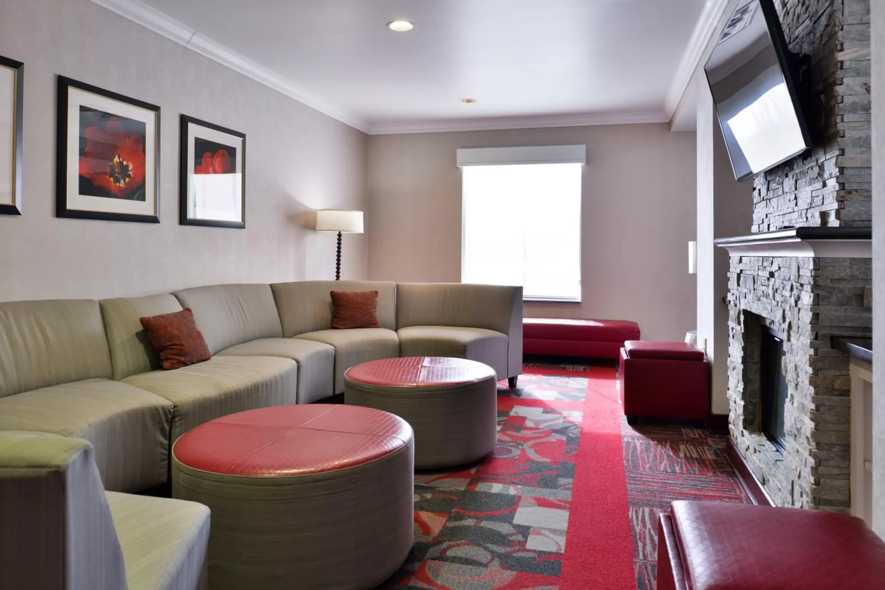 Property building, Seating Area in Holiday Inn Express Canandaigua, an IHG Hotel