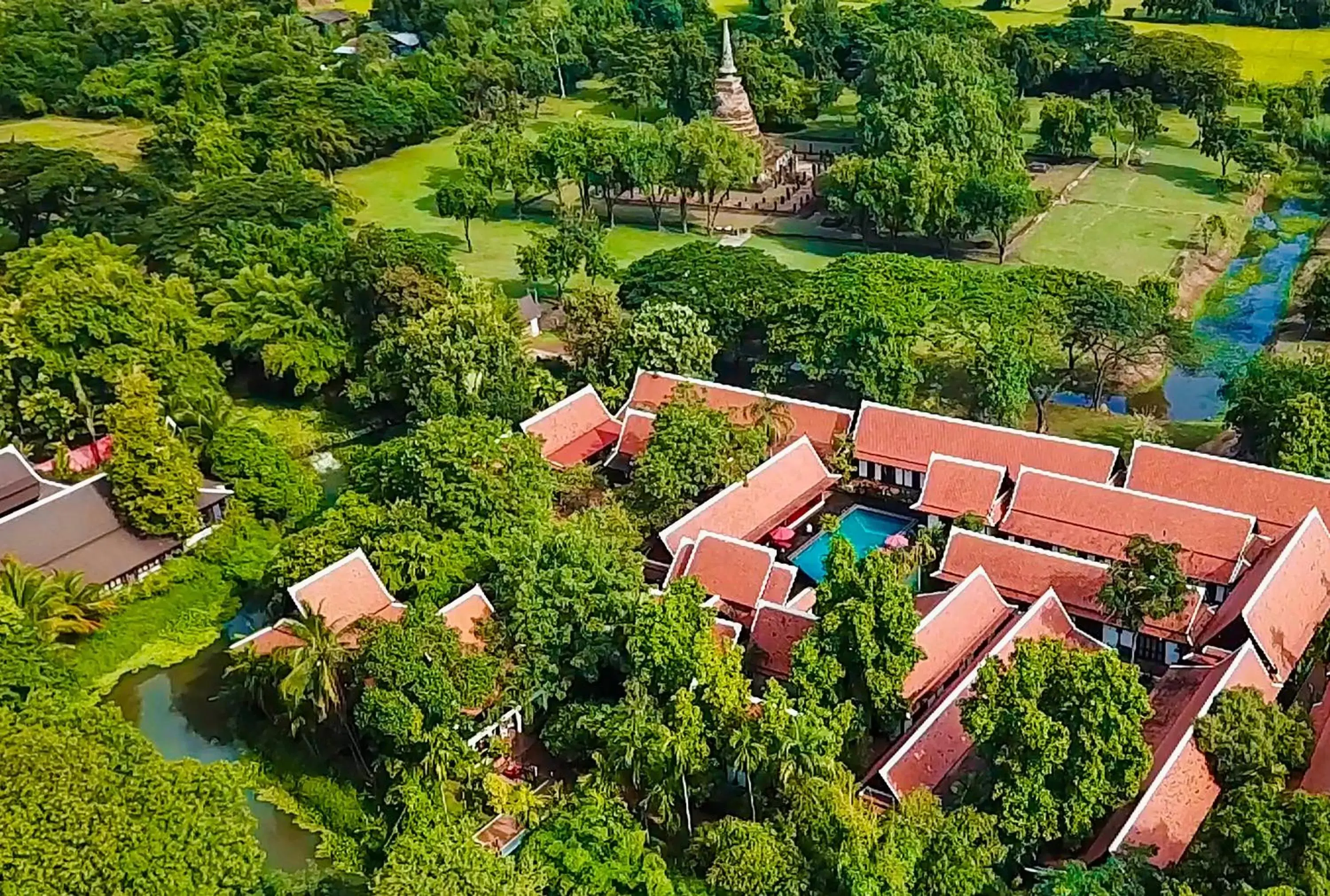 View (from property/room), Bird's-eye View in Legendha Sukhothai Hotel - SHA certified