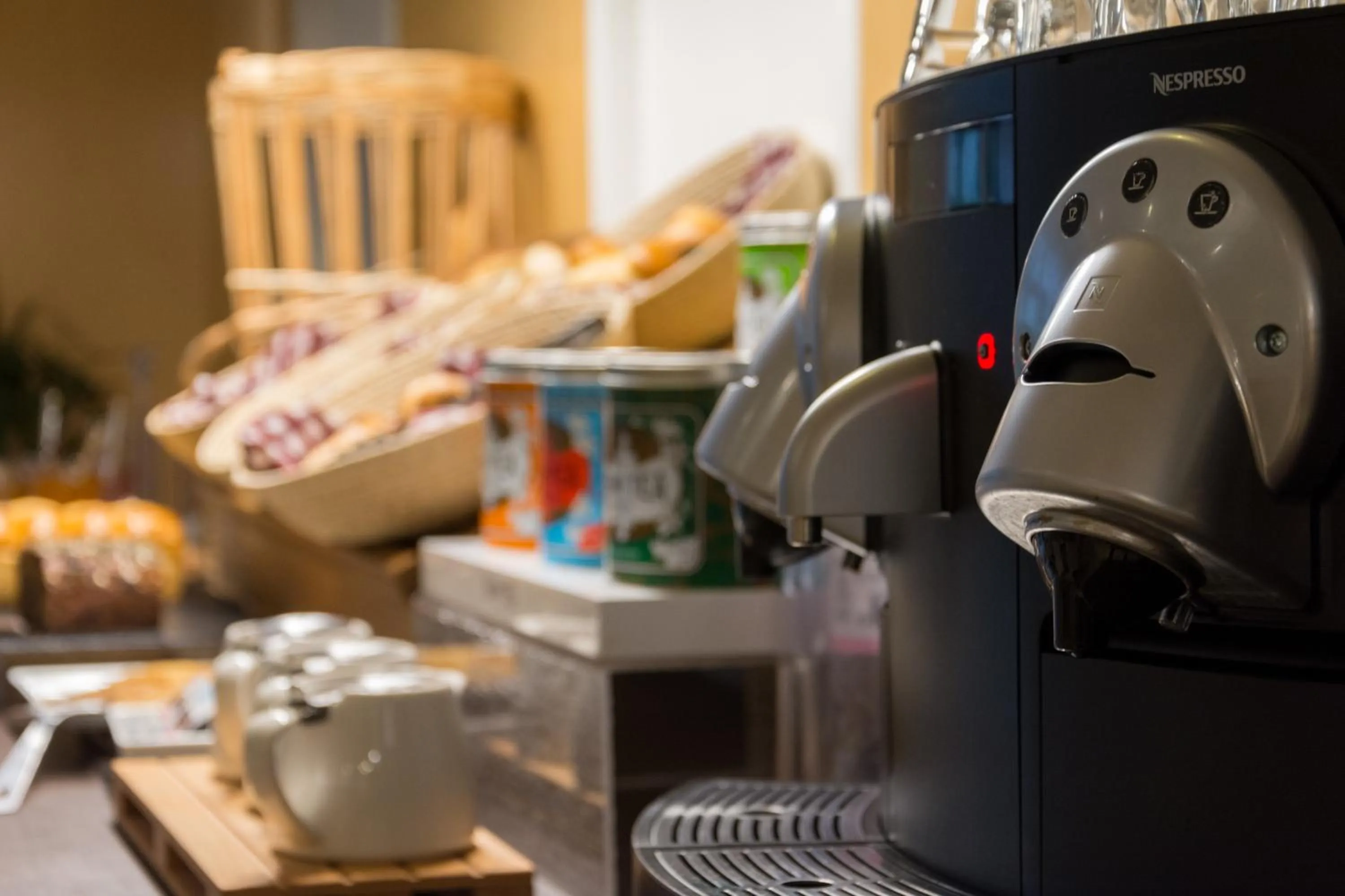 Buffet breakfast in Hotel Cerise Chatou