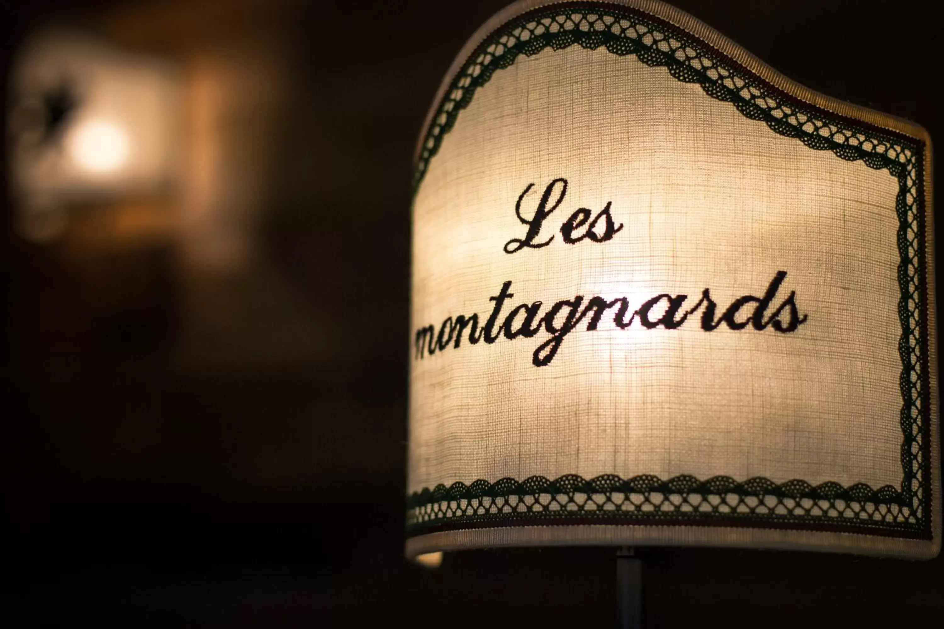 Decorative detail, Property Logo/Sign in Hotel Les Montagnards