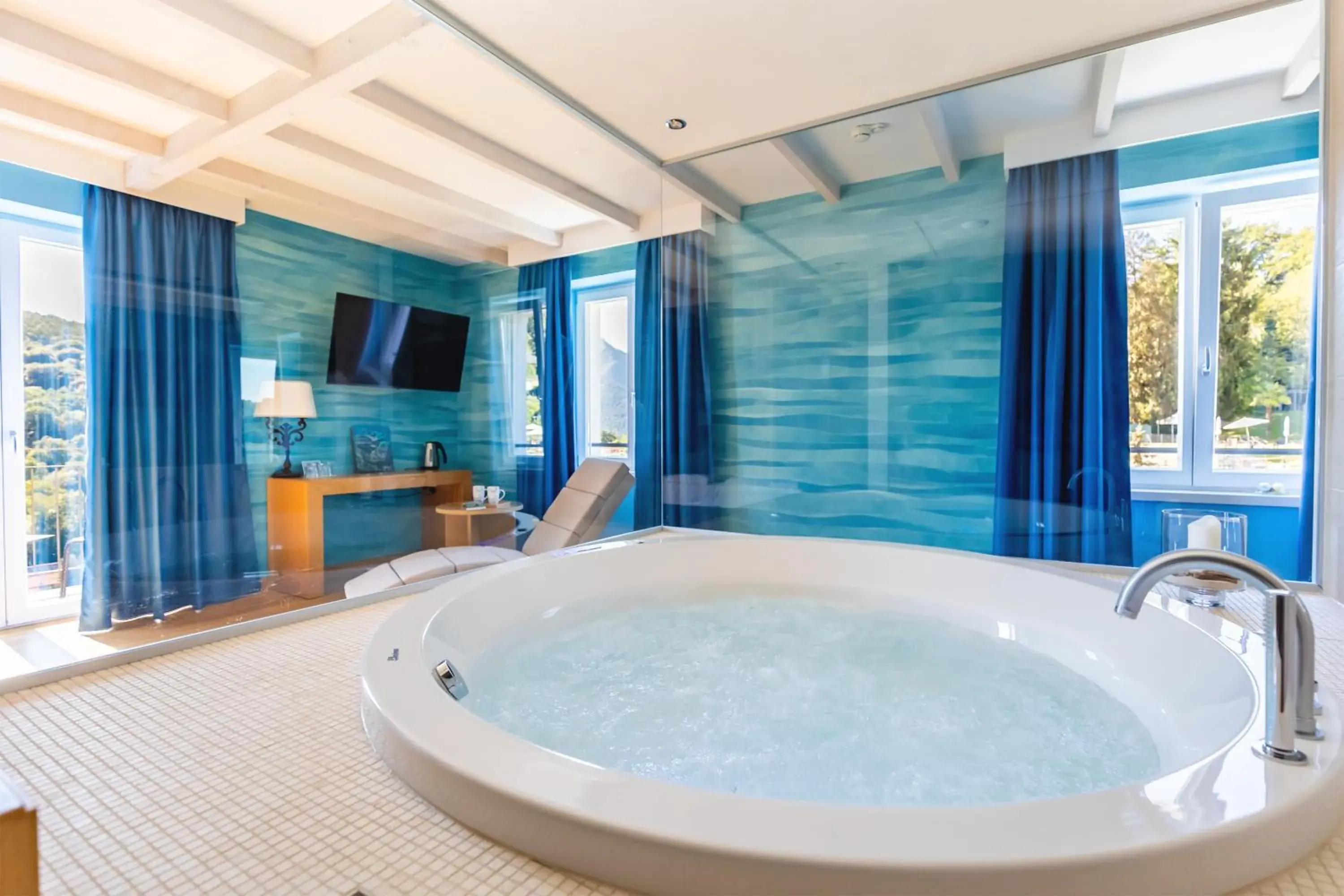 Photo of the whole room, Bathroom in Kurhaus Cademario Hotel & DOT Spa - Ticino Hotels Group