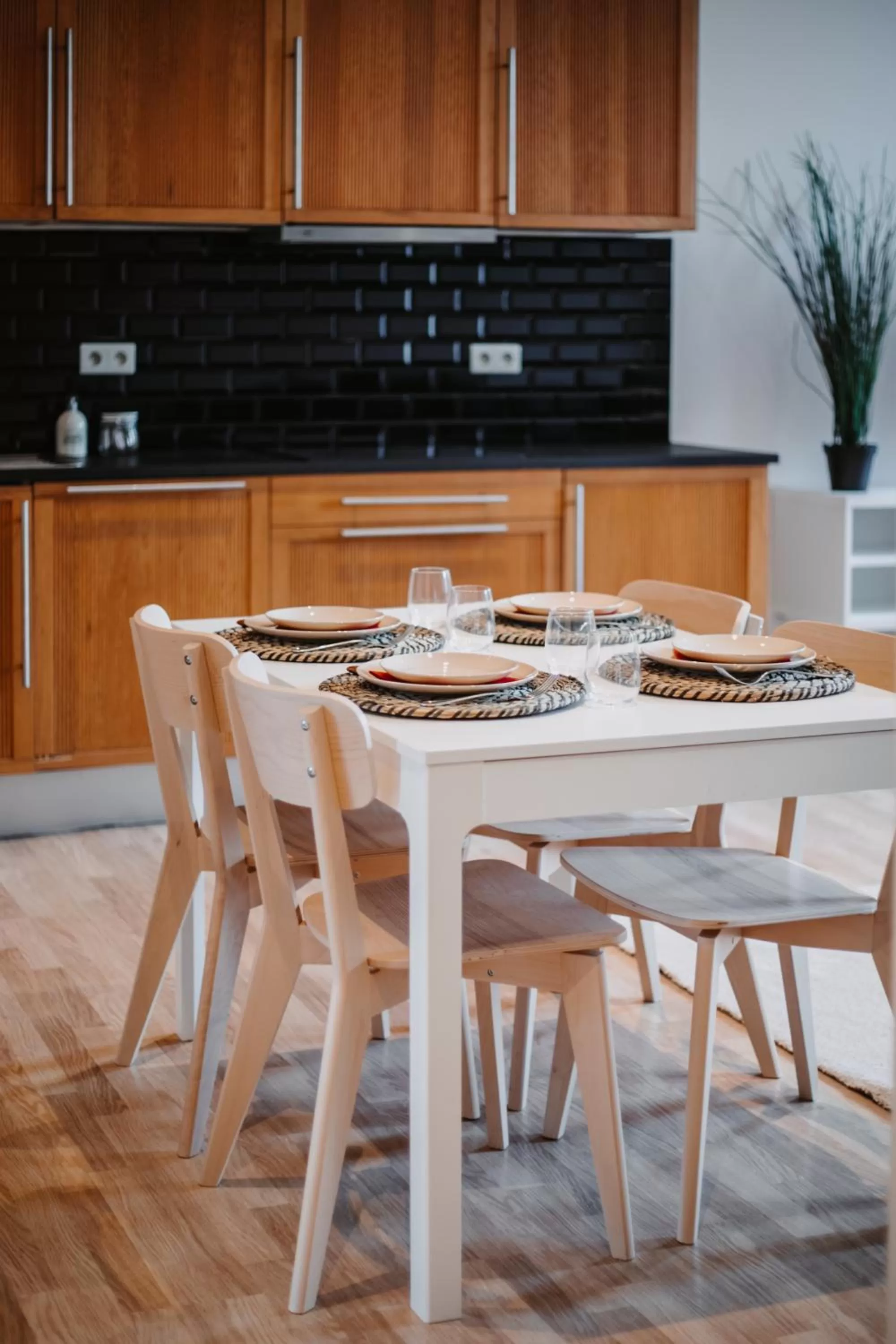 Dining area in Central and Cozy in Brussels