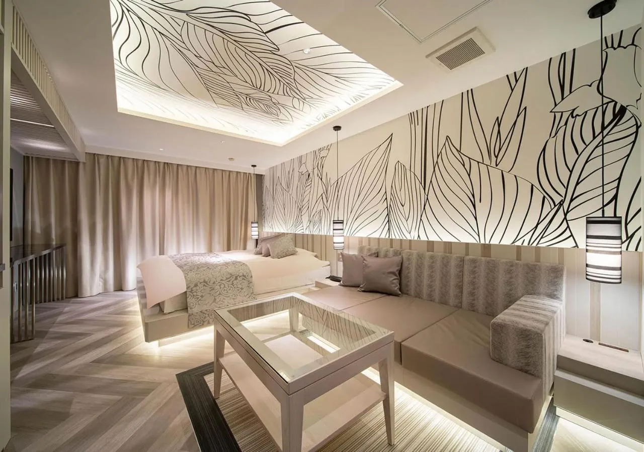 Bed in HOTEL U's Kouroen