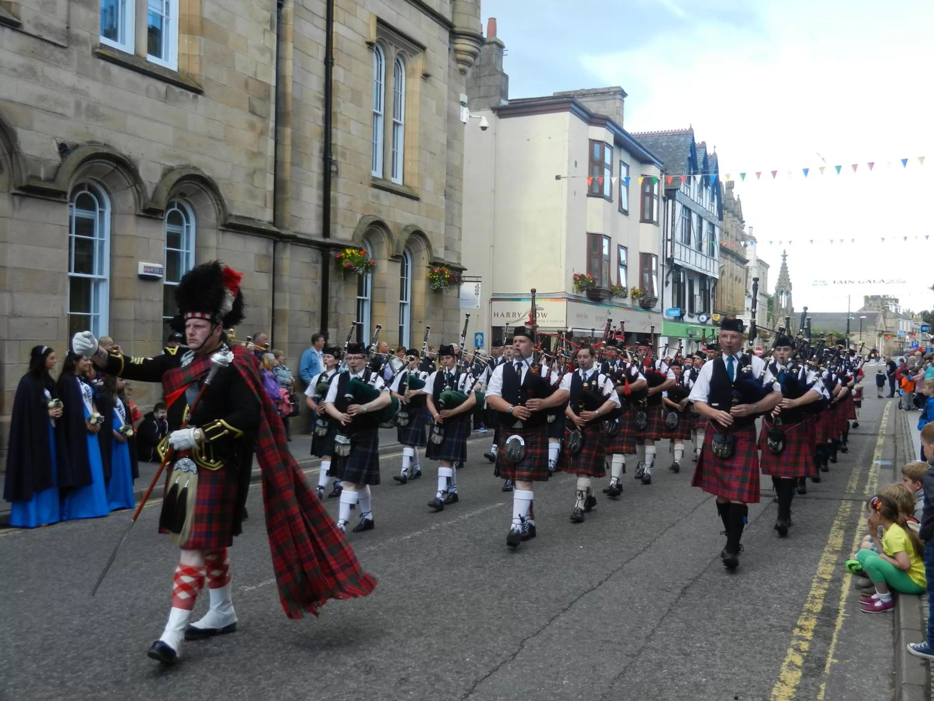 People in Morangie Hotel Tain
