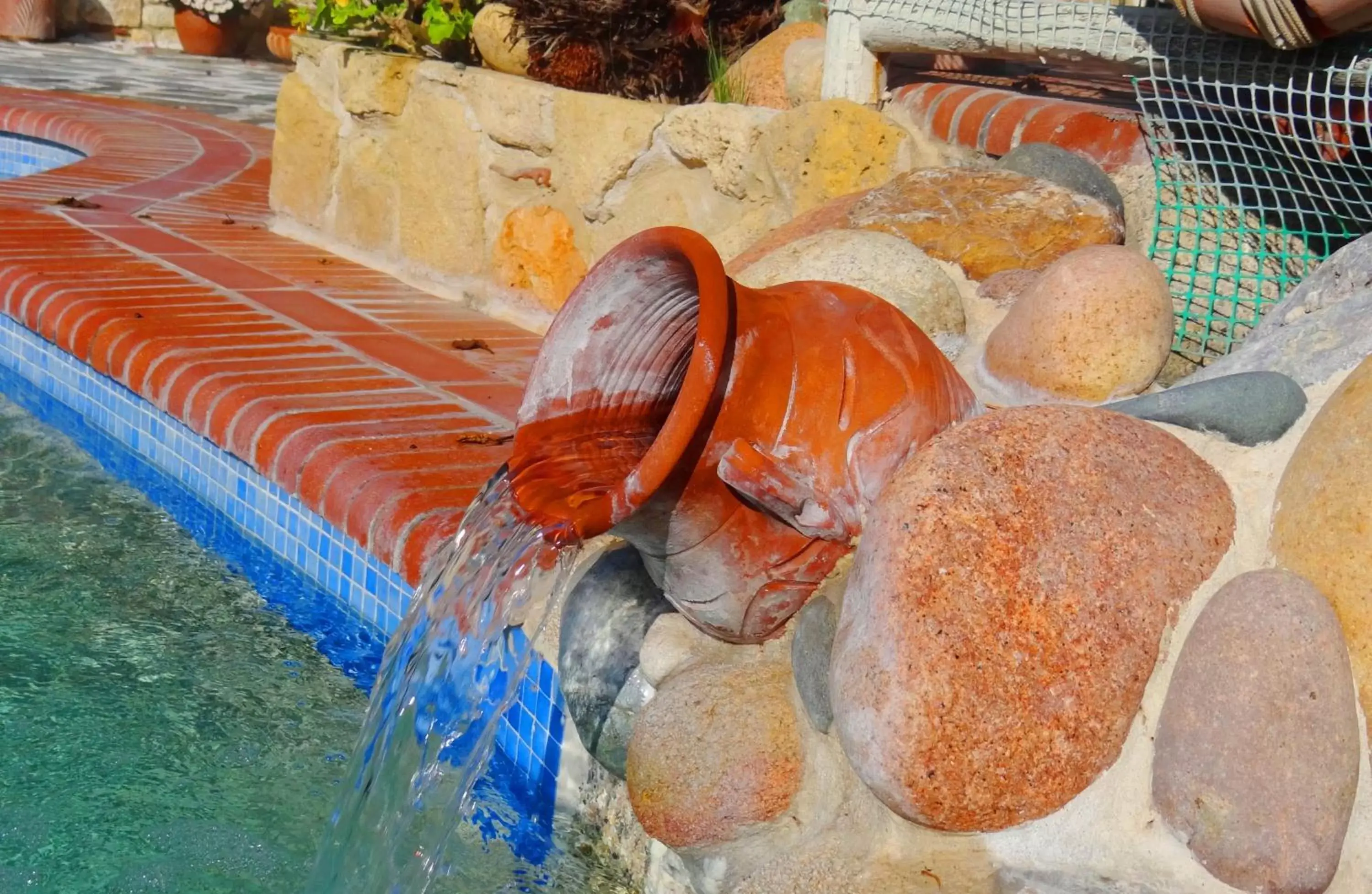 Decorative detail, Food in Hotel Aeollos