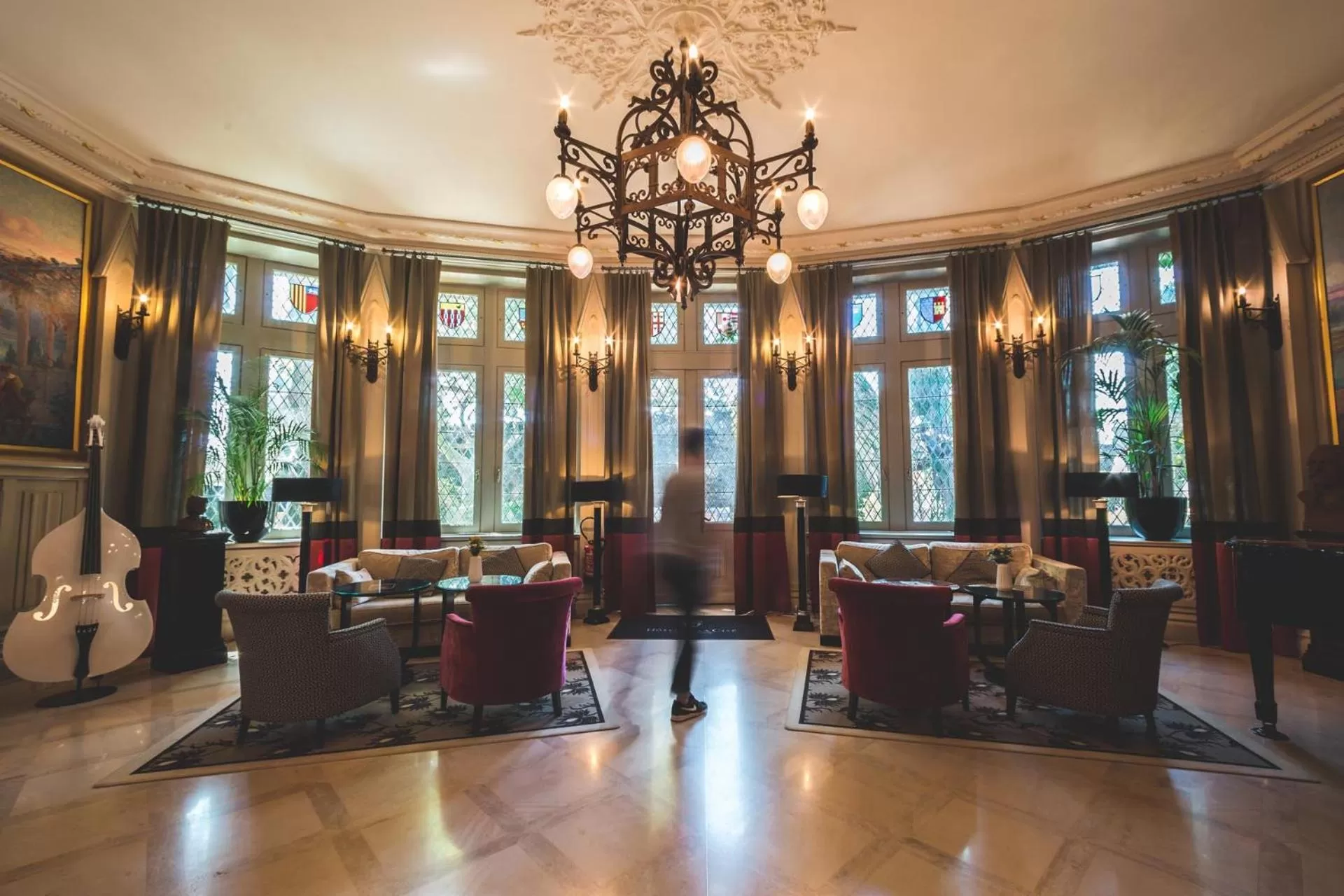 Lobby or reception in Hotel de la Cité Carcassonne - MGallery Collection