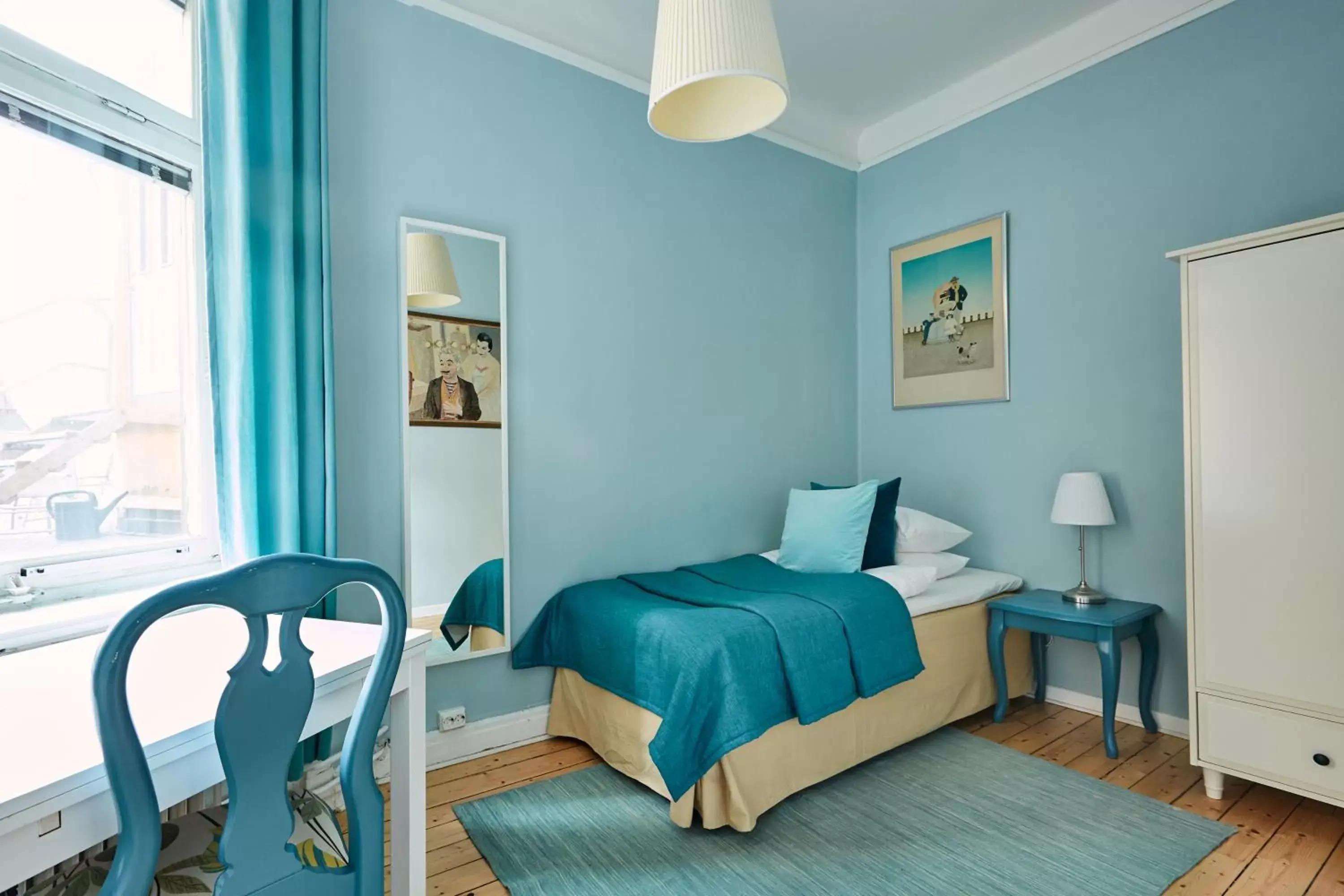 Bedroom, Bed in Hotel Hornsgatan