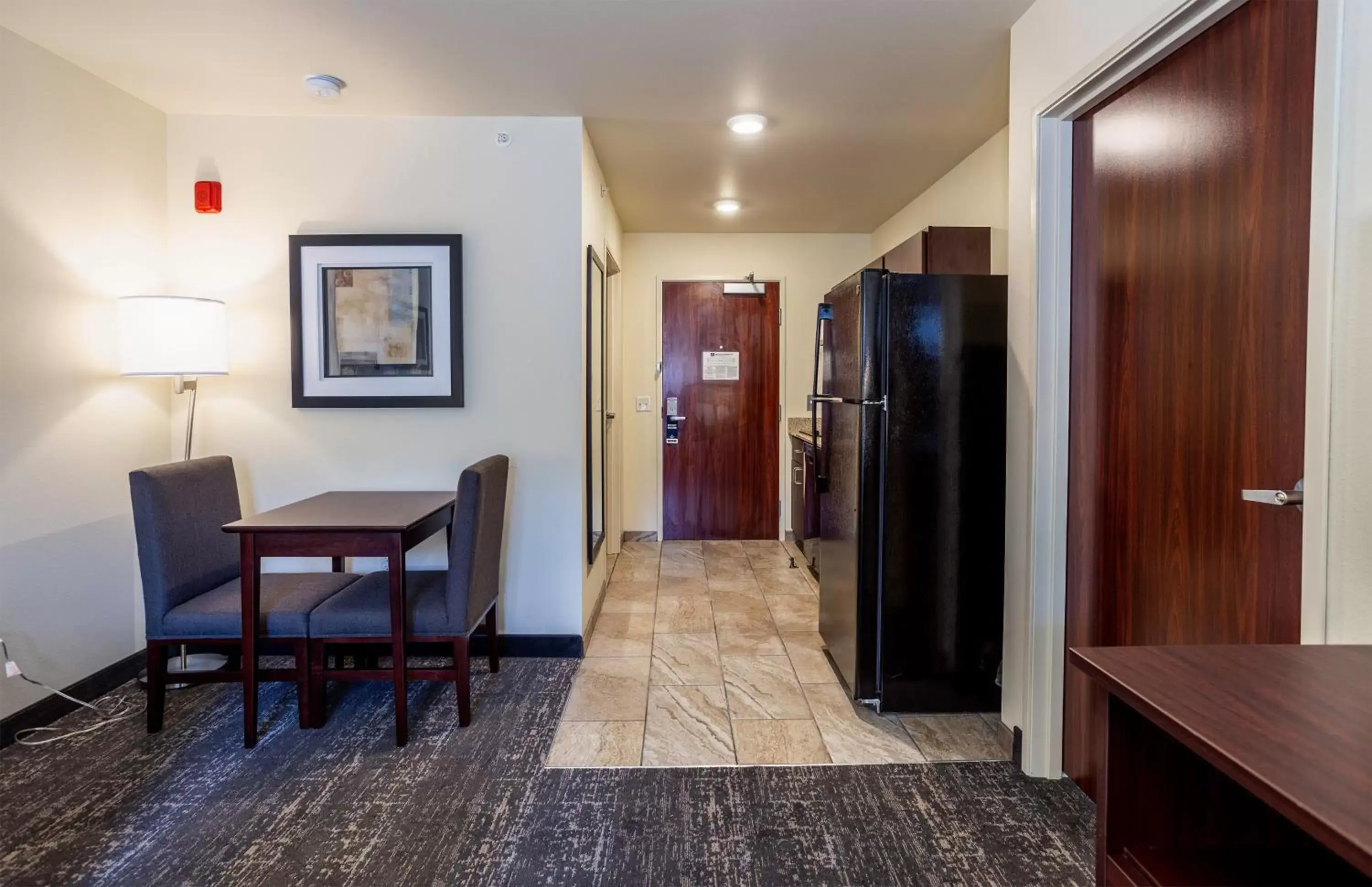 Kitchen or kitchenette in Cobblestone Inn & Suites - Brookville