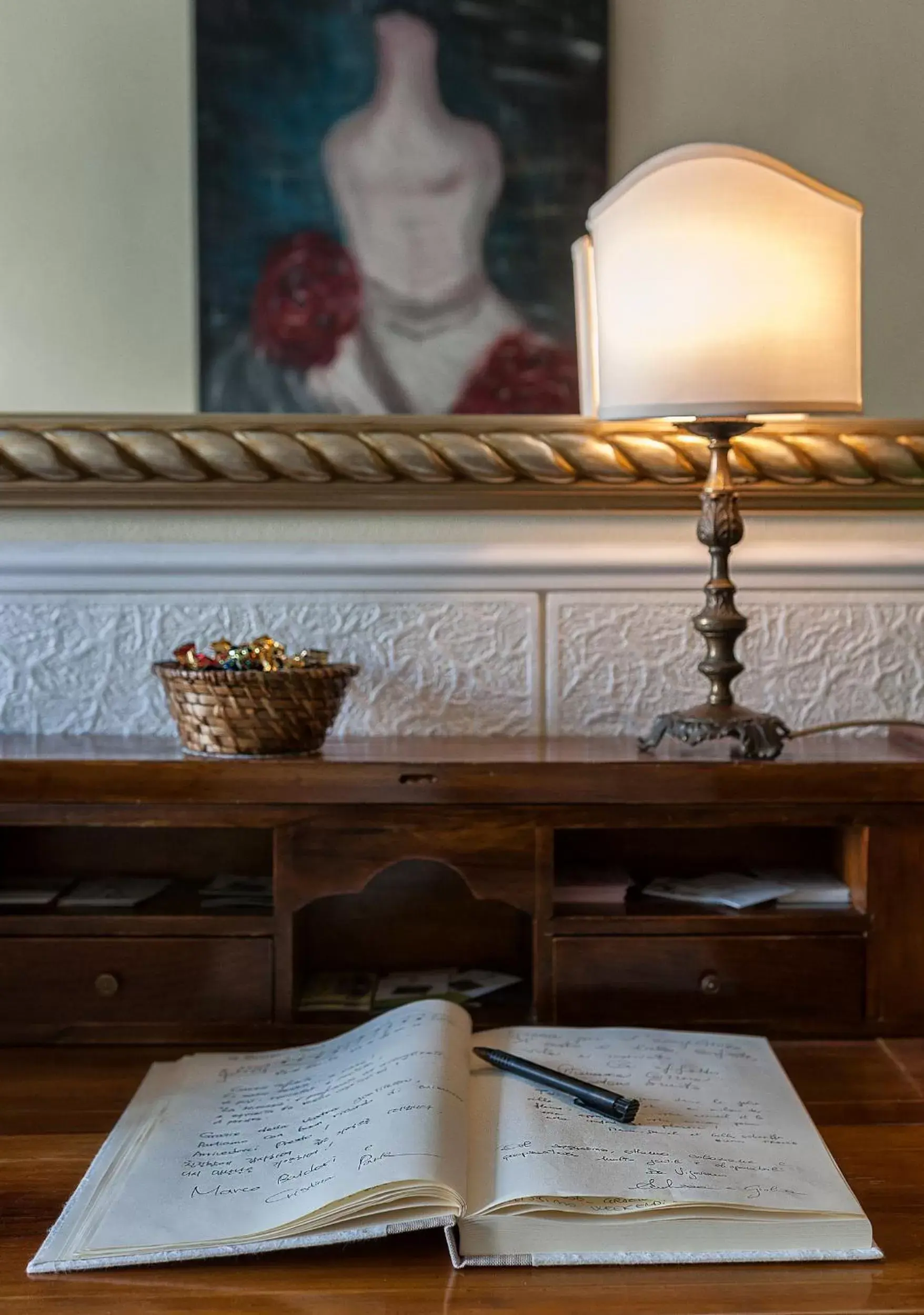 Decorative detail, Seating Area in B&B La Mimosa