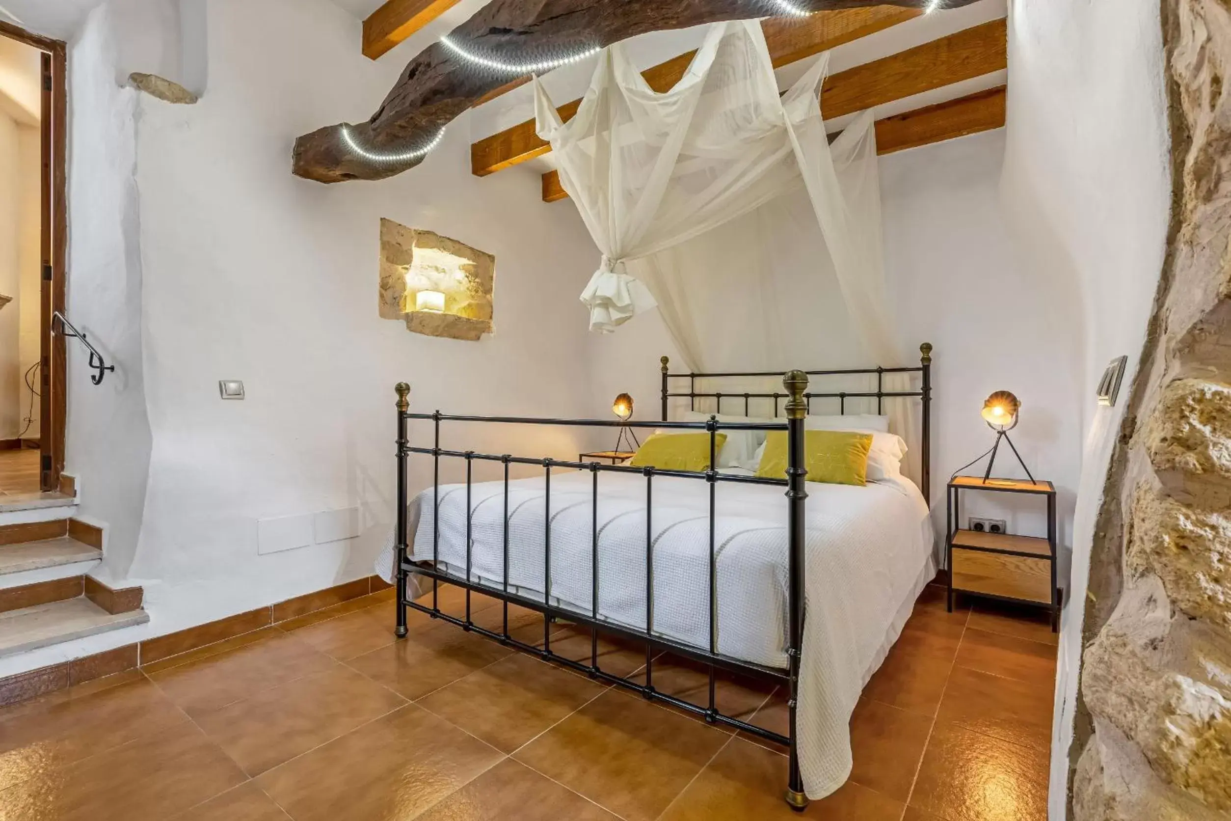 Bedroom, Bed in Finca Son Jorbo - Adults only