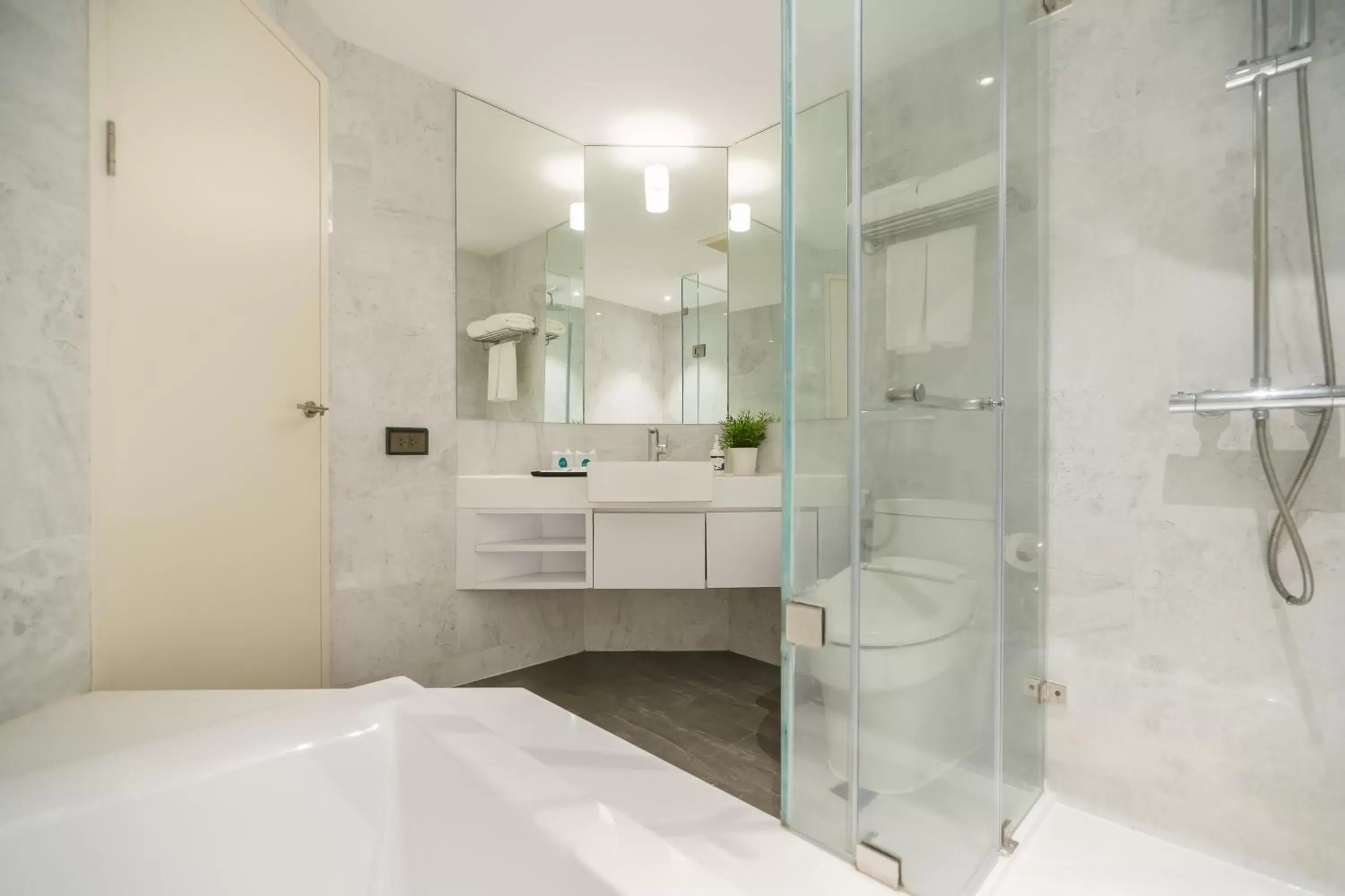Bathroom in Arden Hotel and Residence by At Mind