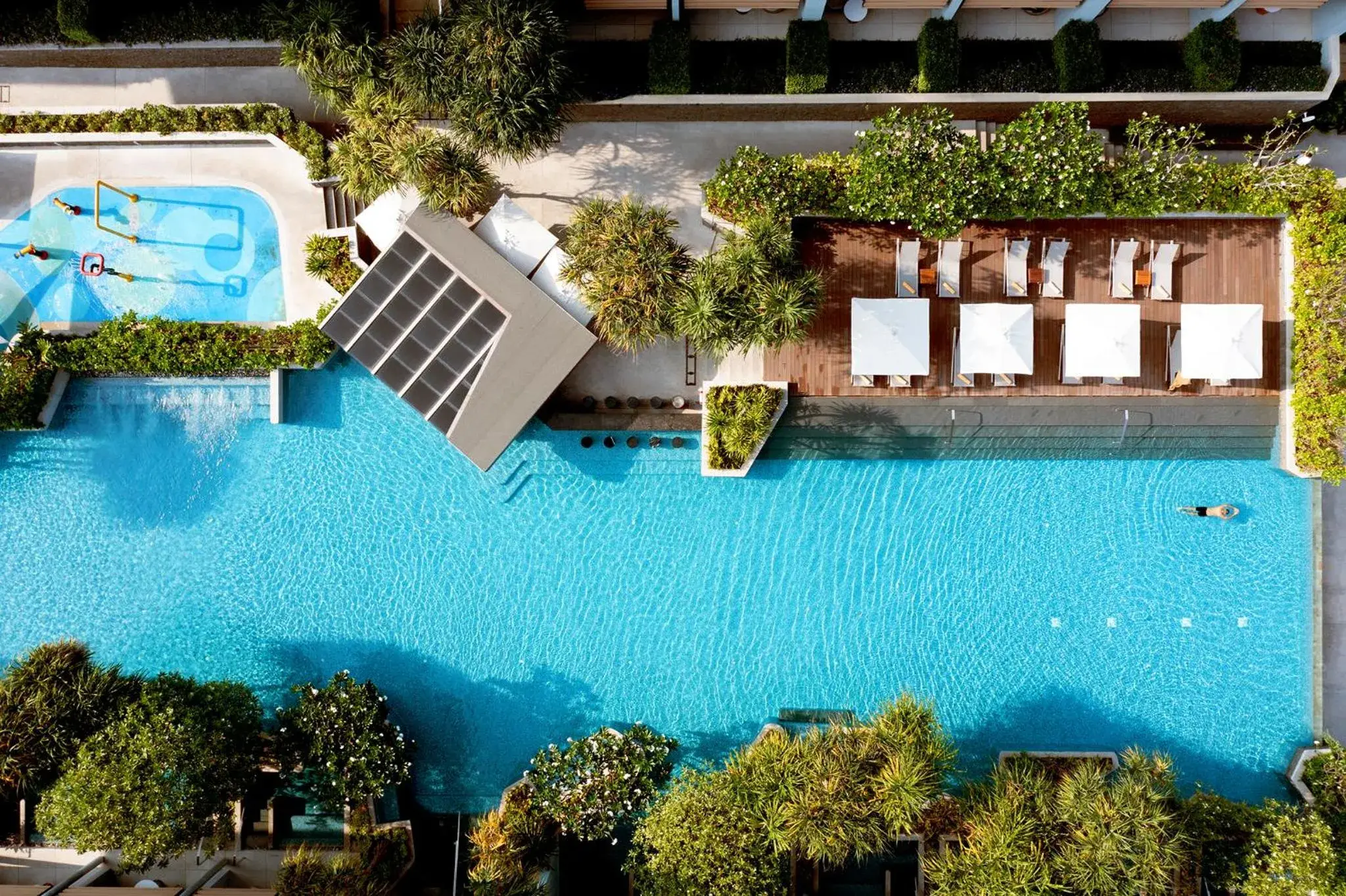 Bird's eye view, Pool View in Renaissance Pattaya Resort & Spa