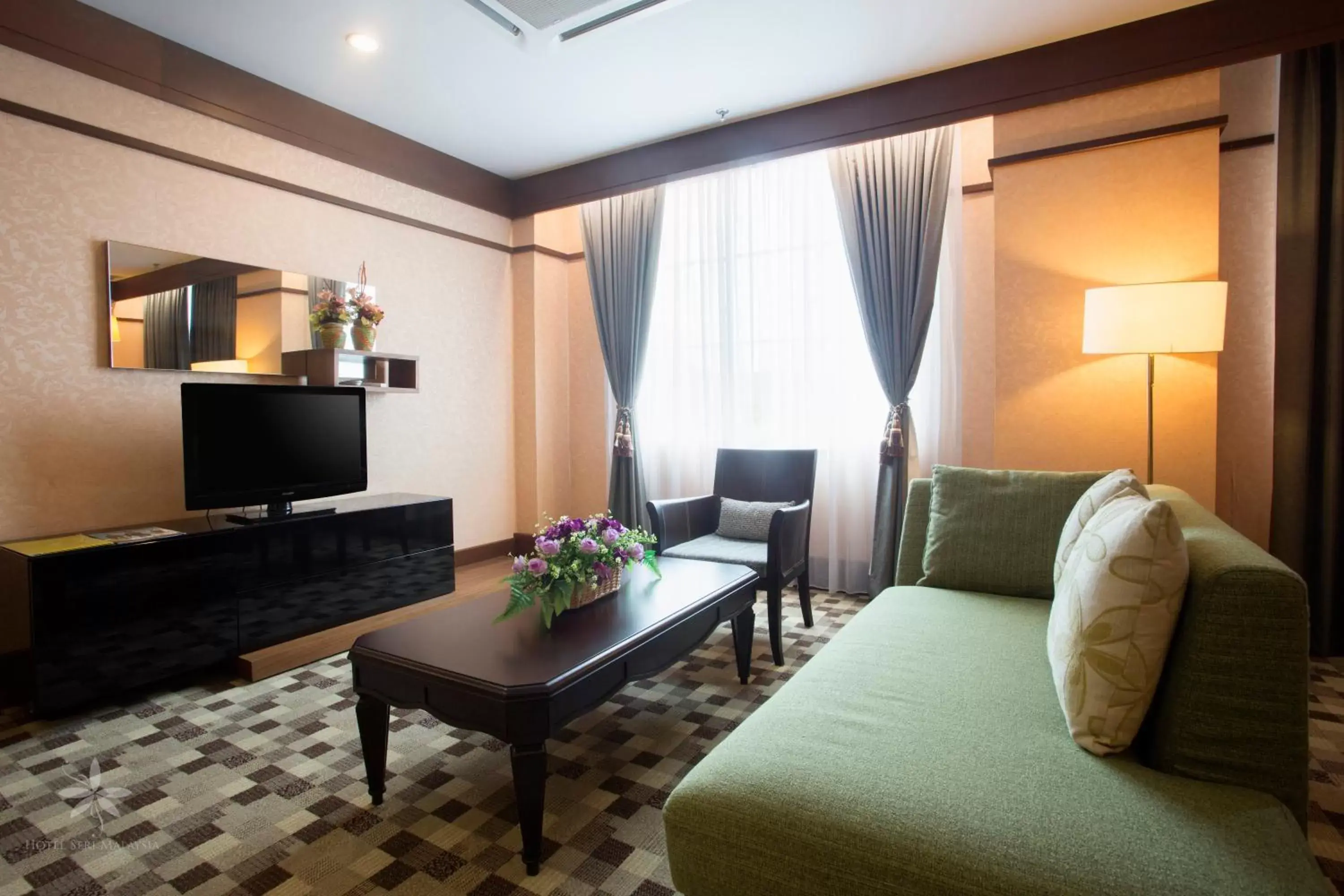 Seating Area in Hotel Seri Malaysia Lawas