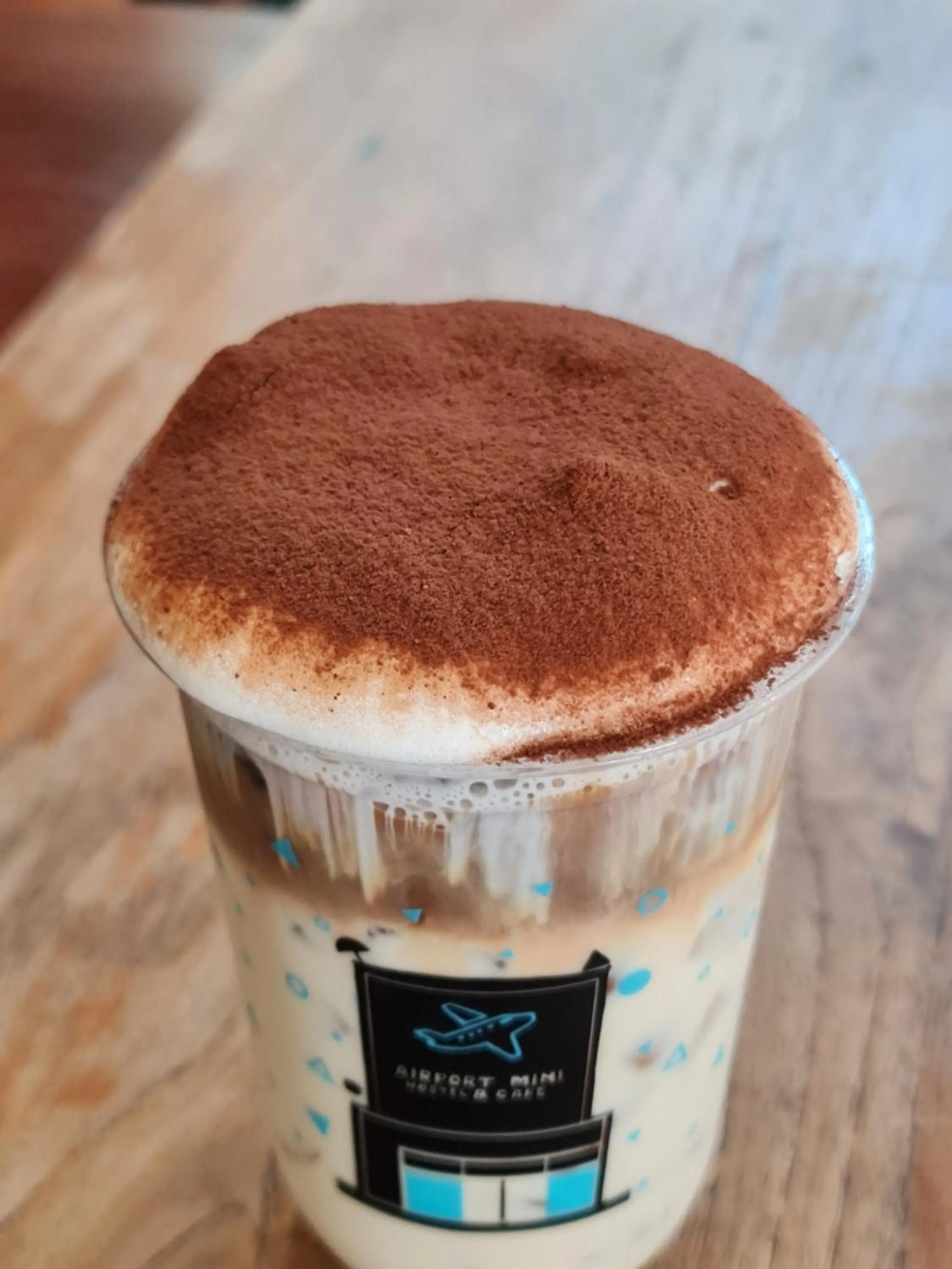 Food and drinks in Airport Mini Hostel at Don Muang Airport