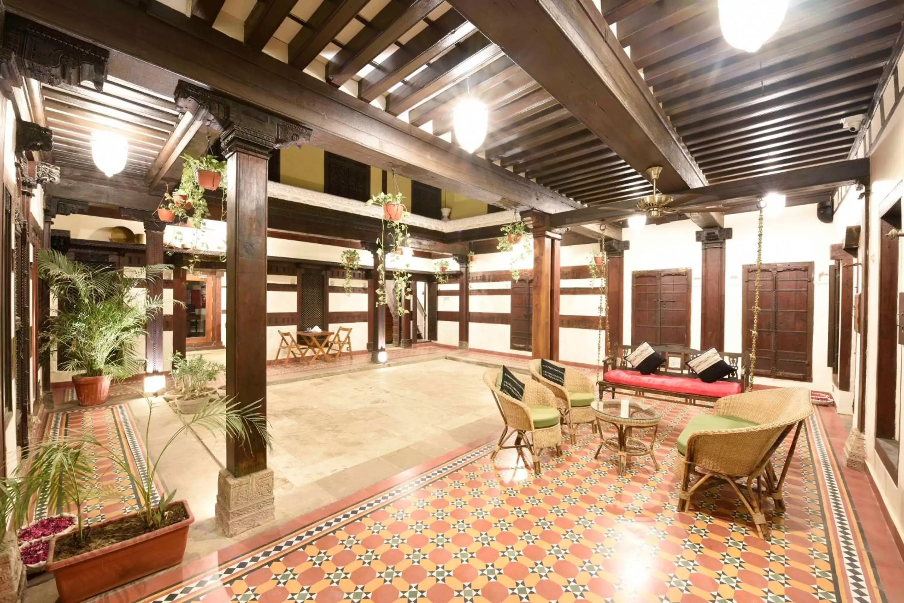 Living room in Deewanji Ni Haveli Living room in Deewanji Ni Haveli