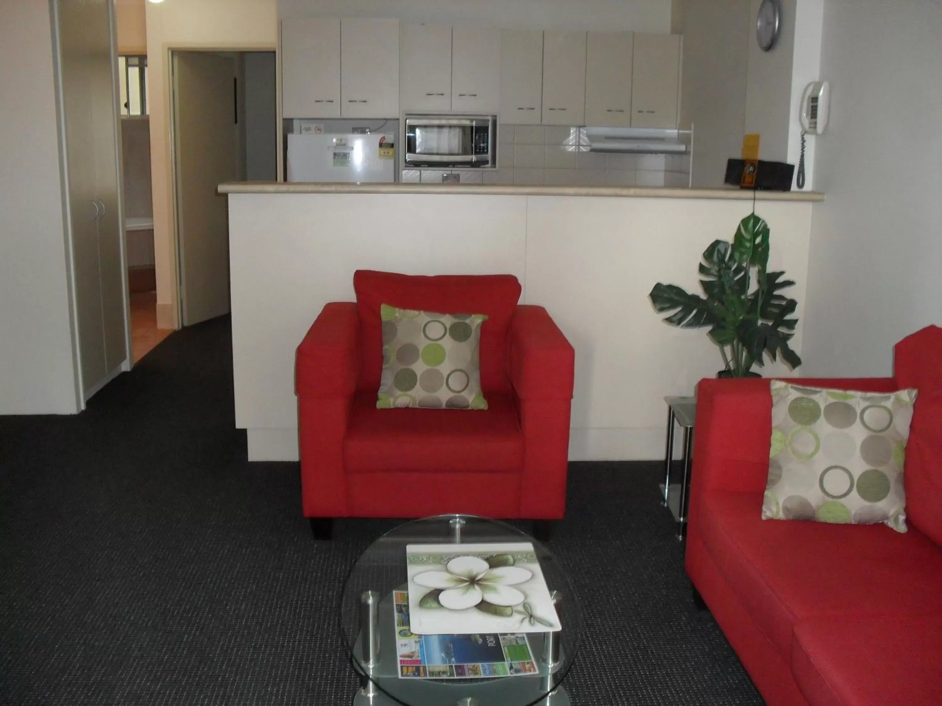 Seating Area in Beaches Serviced Apartments
