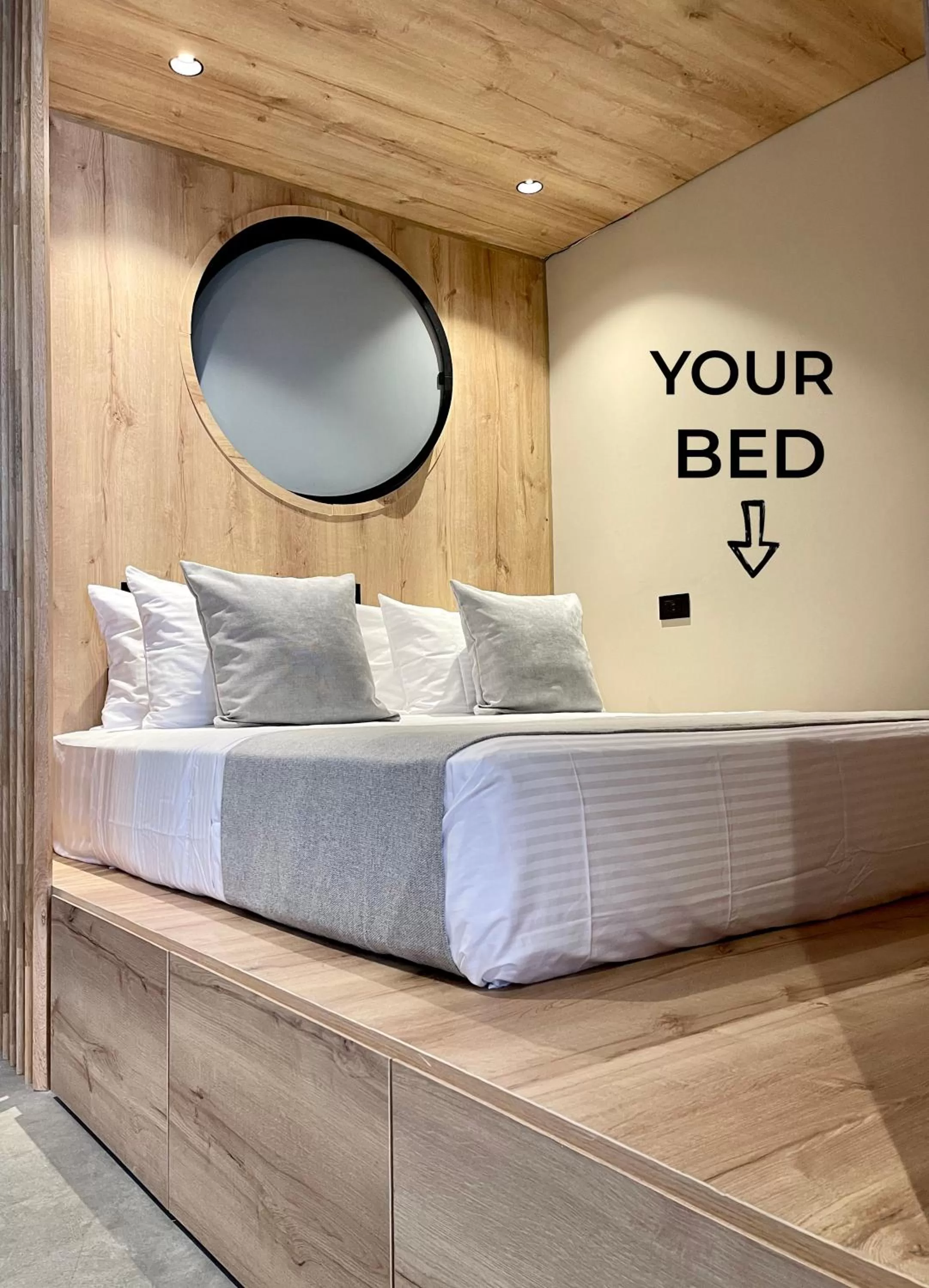 Bed in Beminimal Hotel