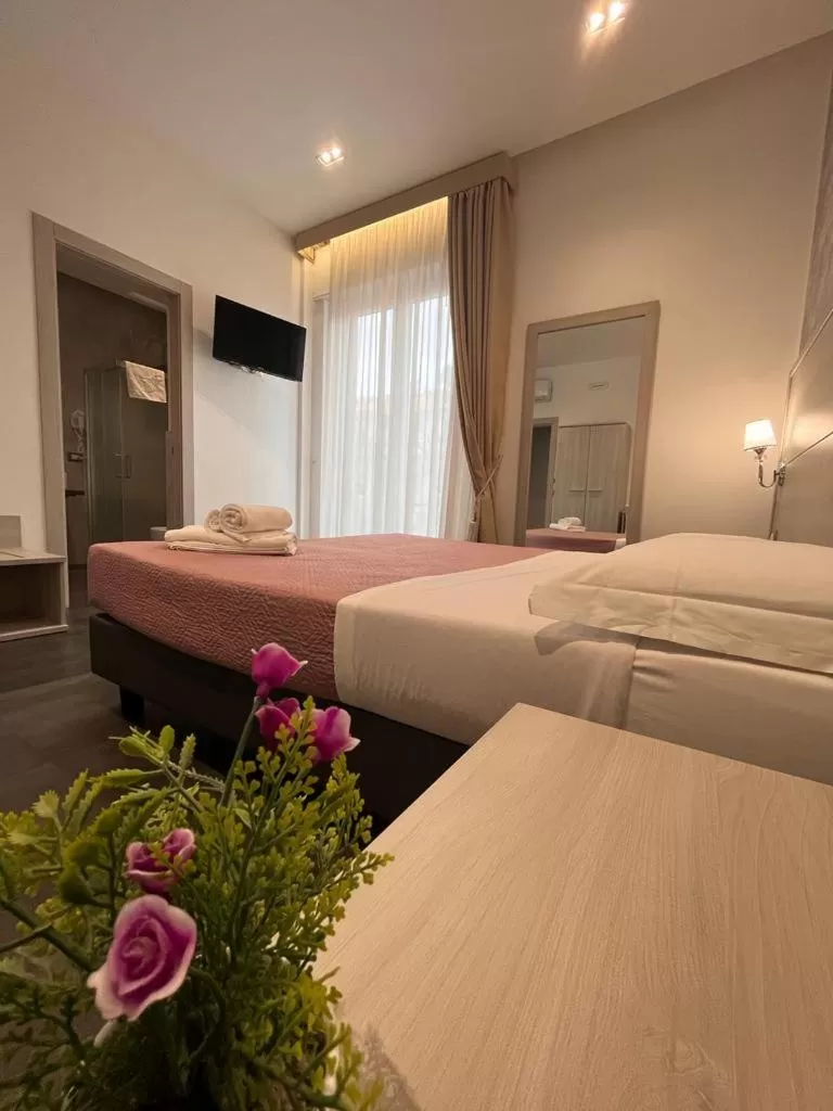 Bed in B&B Margherita