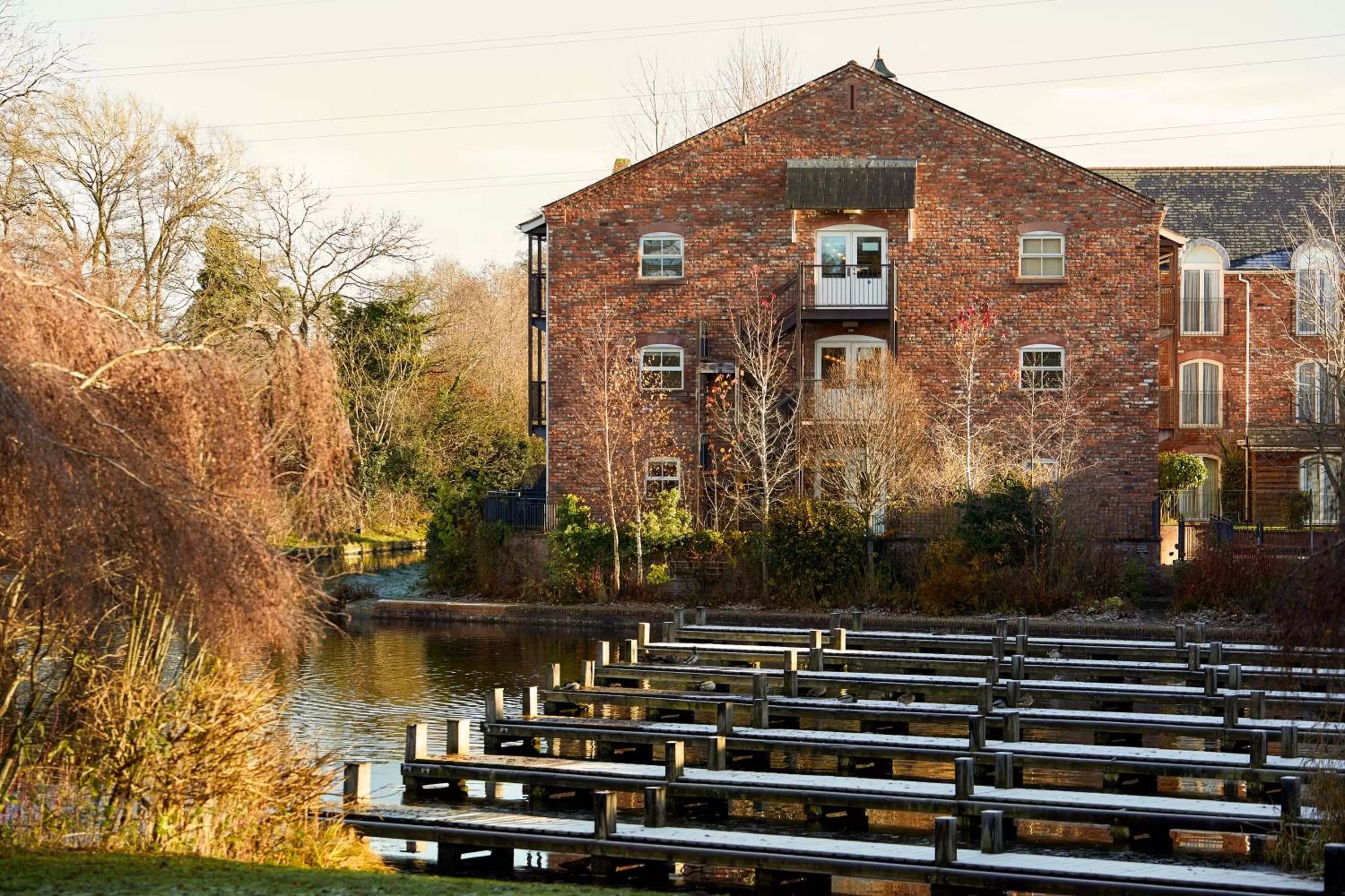 Property building in Lion Quays Resort