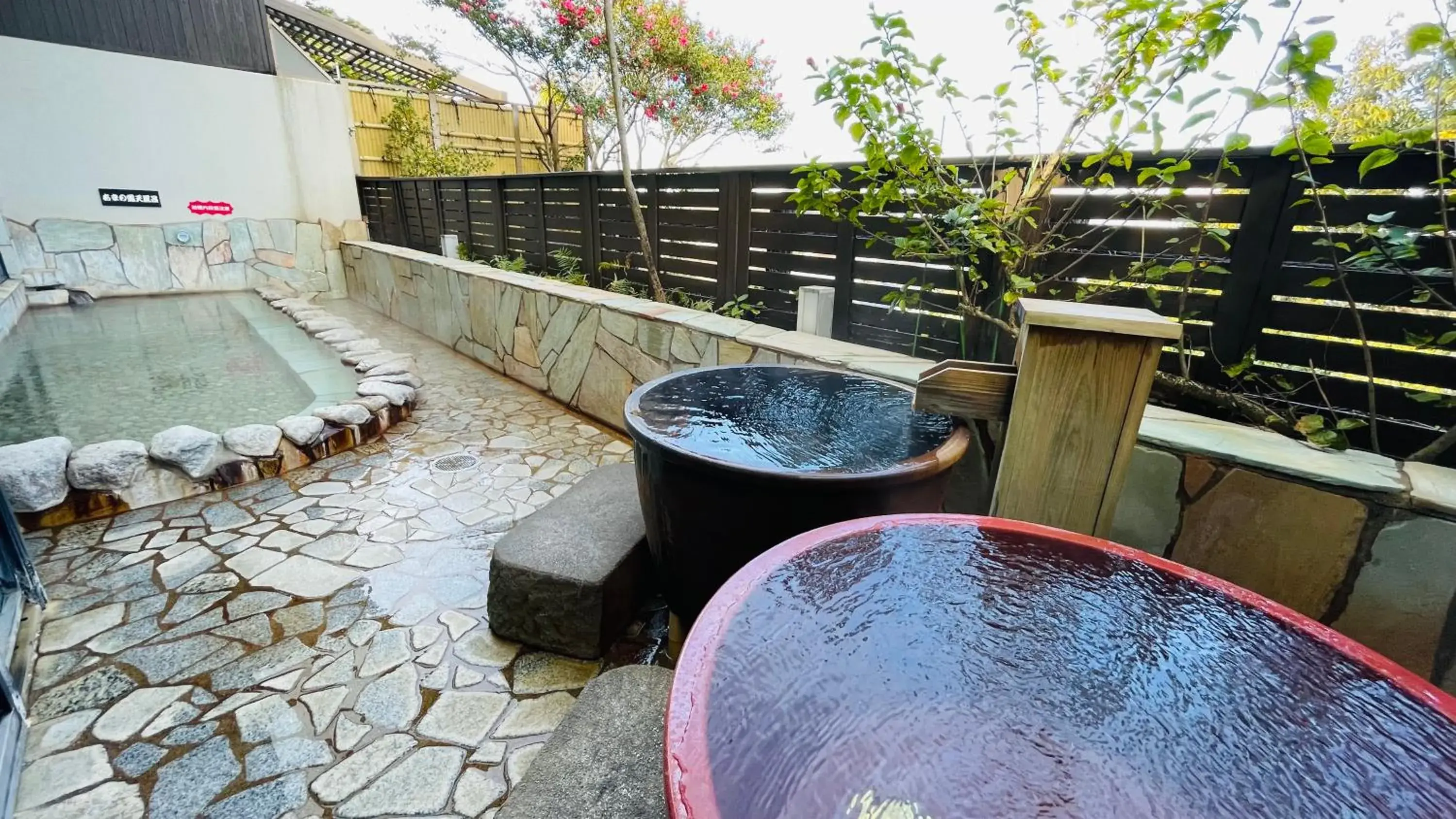 Open Air Bath in Route Inn Grantia Aoshima Taiyokaku