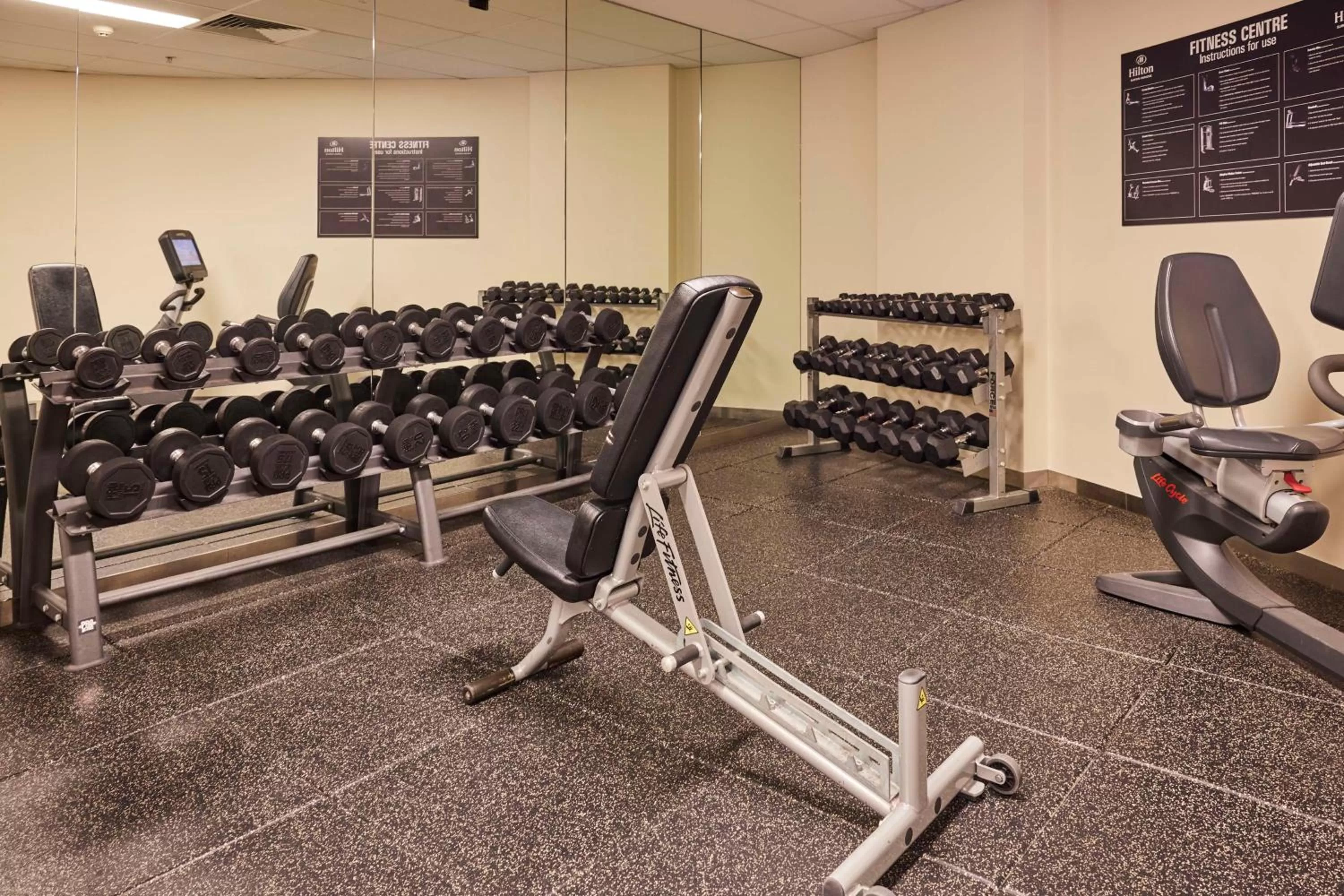 Fitness centre/facilities in Hilton Surfers Paradise Hotel & Residences