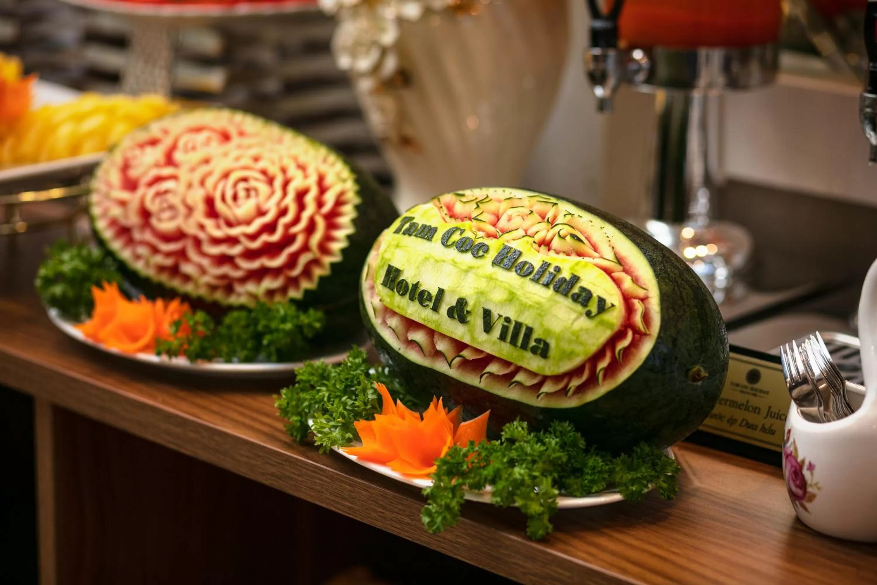 Food and drinks in Tam Coc Holiday Hotel & Villa