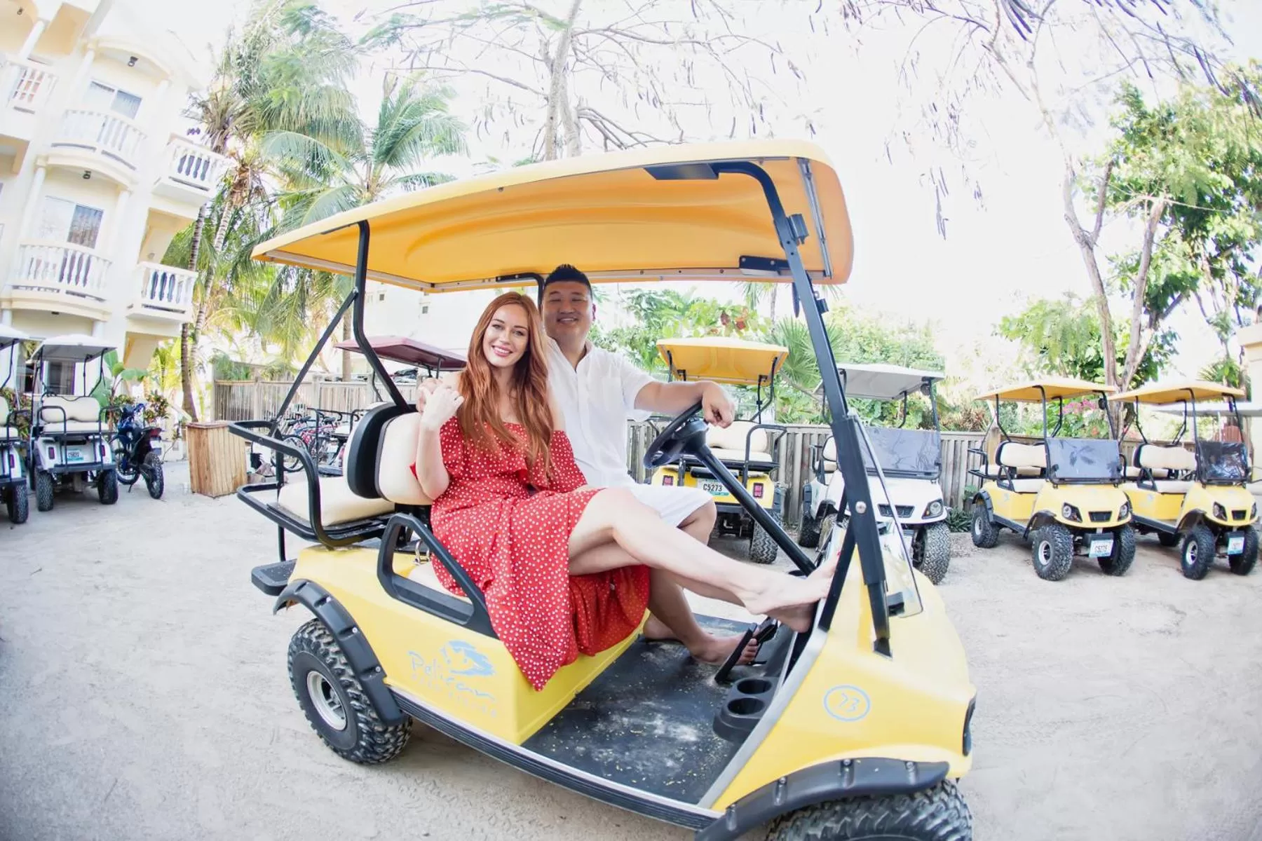 People in Pelican Reef Villas Resort