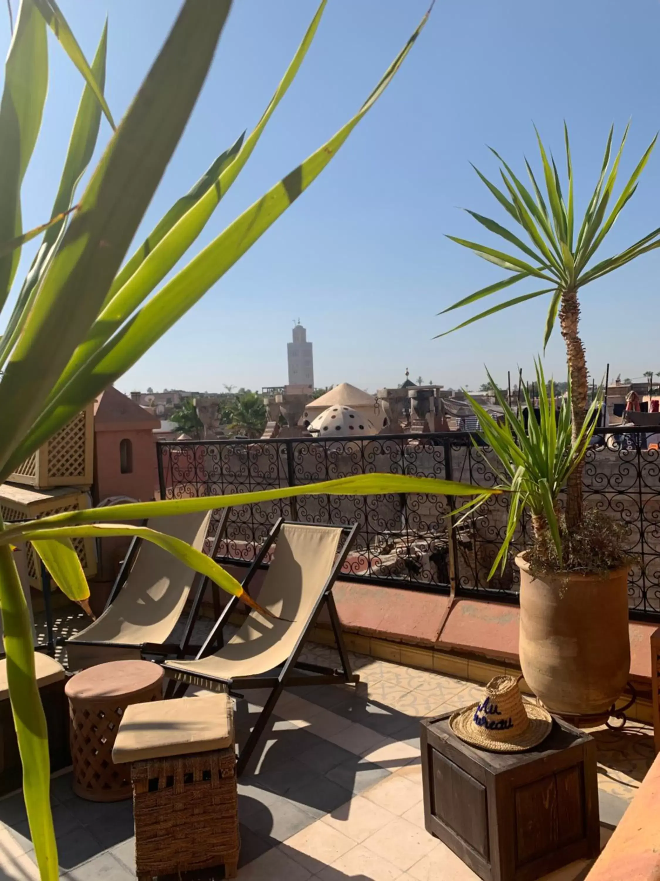 Balcony/Terrace in Riad Ghali Hotel & SPA