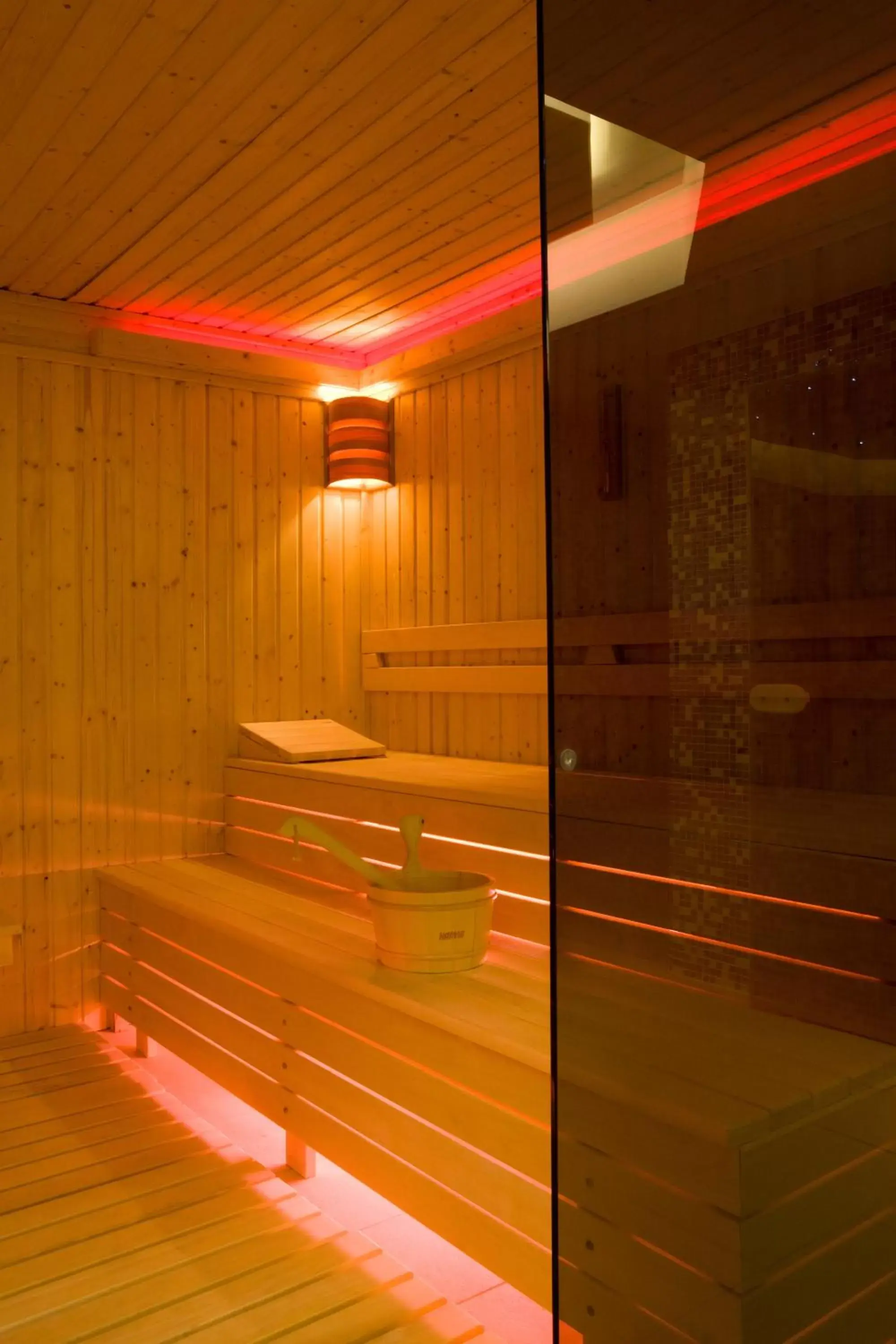 Sauna in Zenit Wellness Hotel Balaton