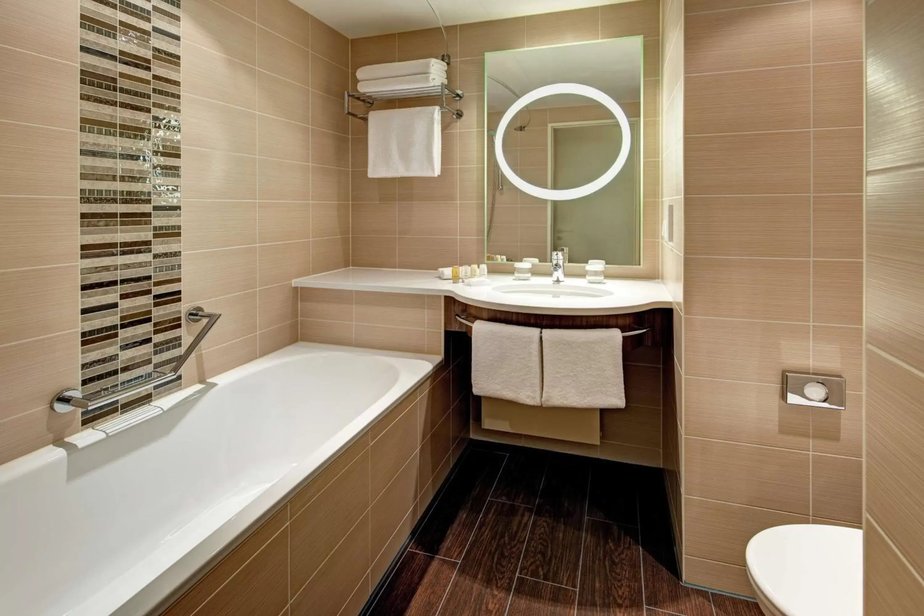 Bathroom in Hilton Garden Inn Frankfurt Airport