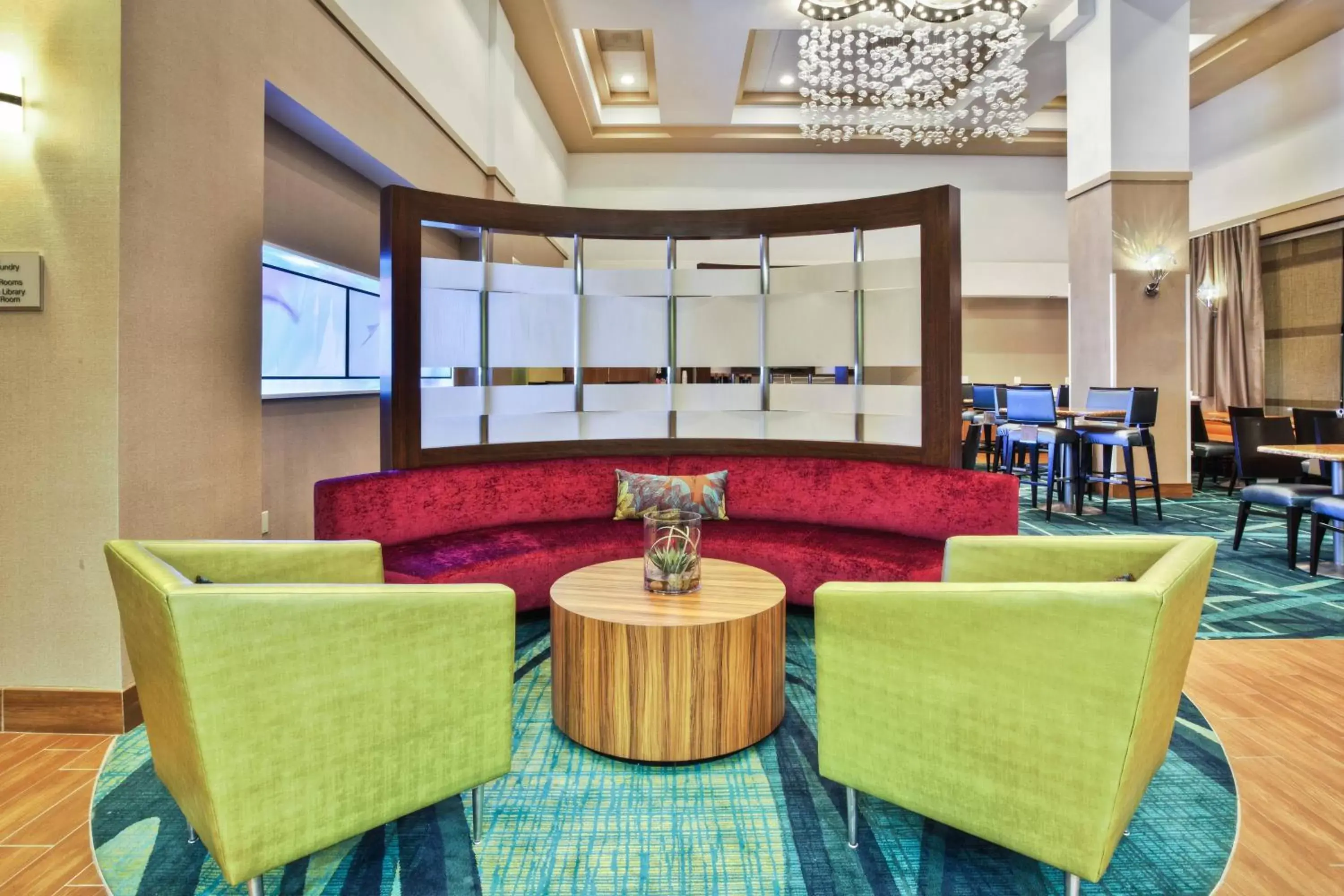 Lobby or reception in Springhill Suites by Marriott Chicago Elmhurst Oakbrook Area