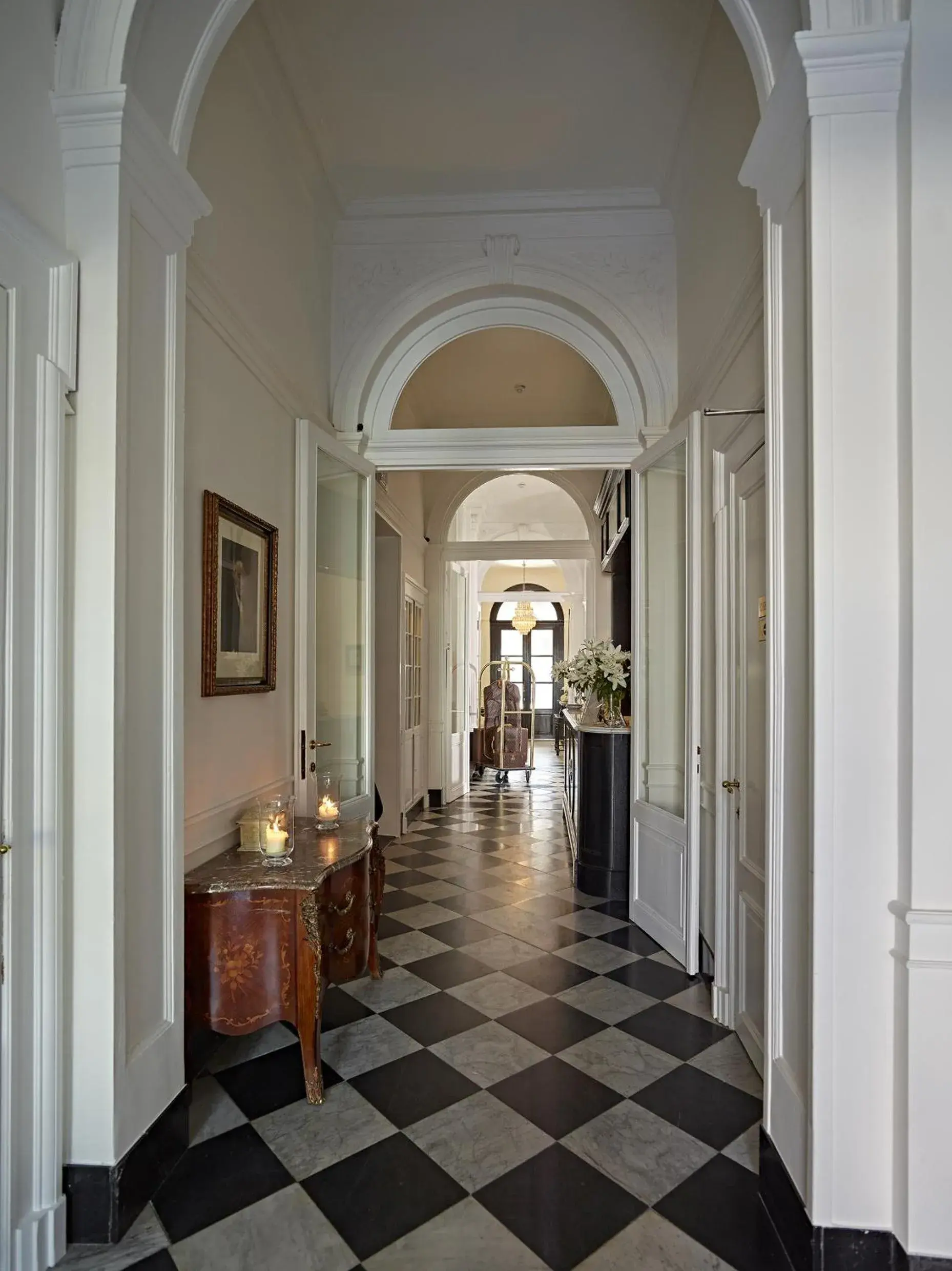 Lobby or reception in De Tuilerieen - Small Luxury Hotels of the World
