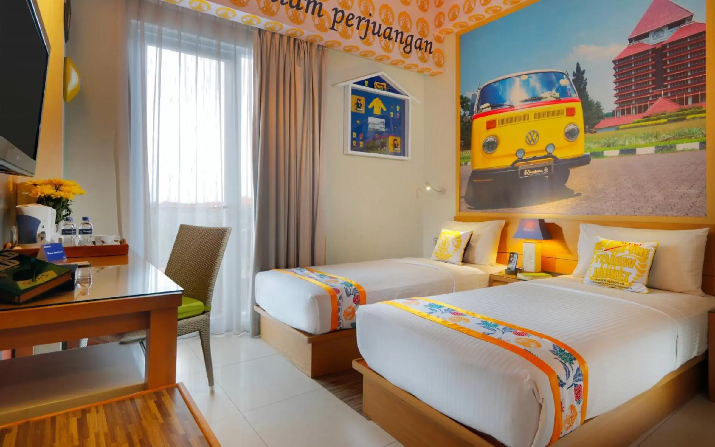 Premium Double or Twin Room with Balcony in Rhadana Hotel